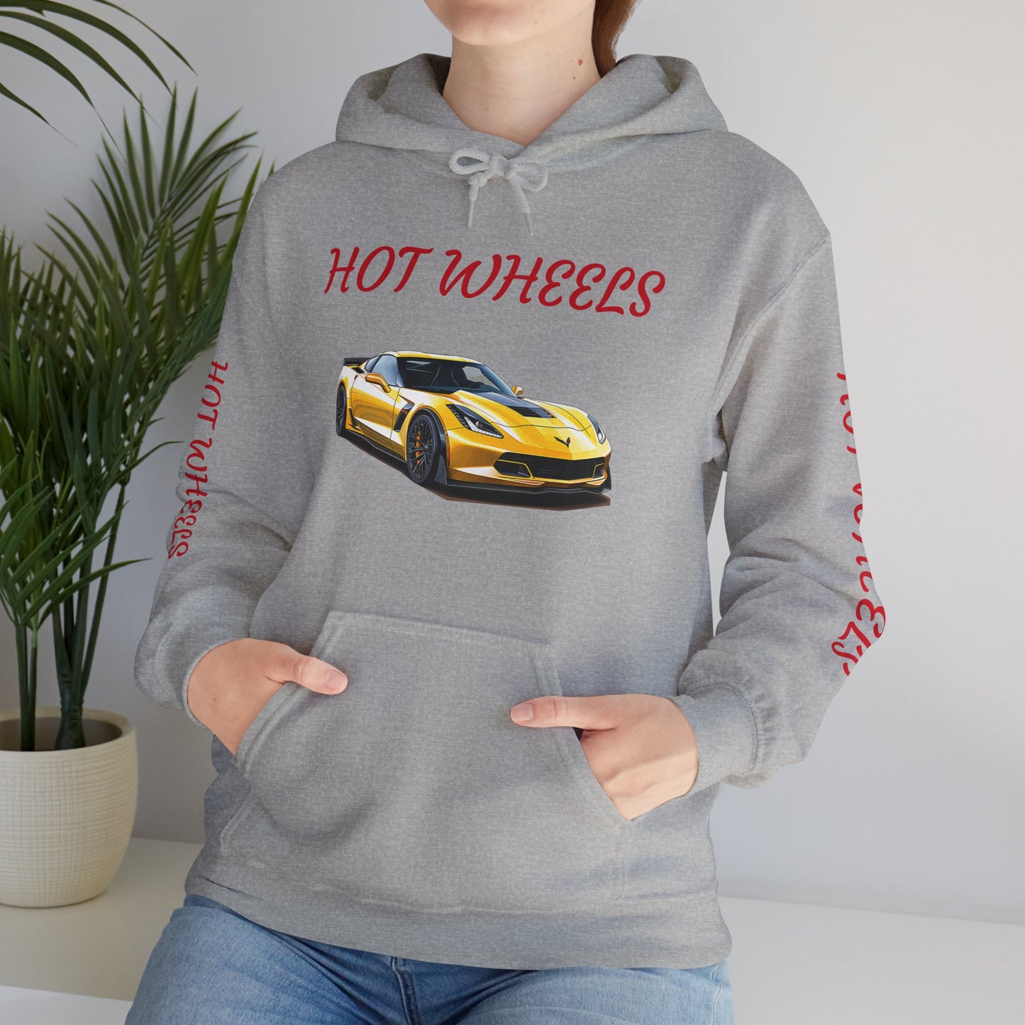 Princess Grace  Hot Wheels Unisex Hoodie Retro Car Style Sweatshirt for Car Enthusiasts