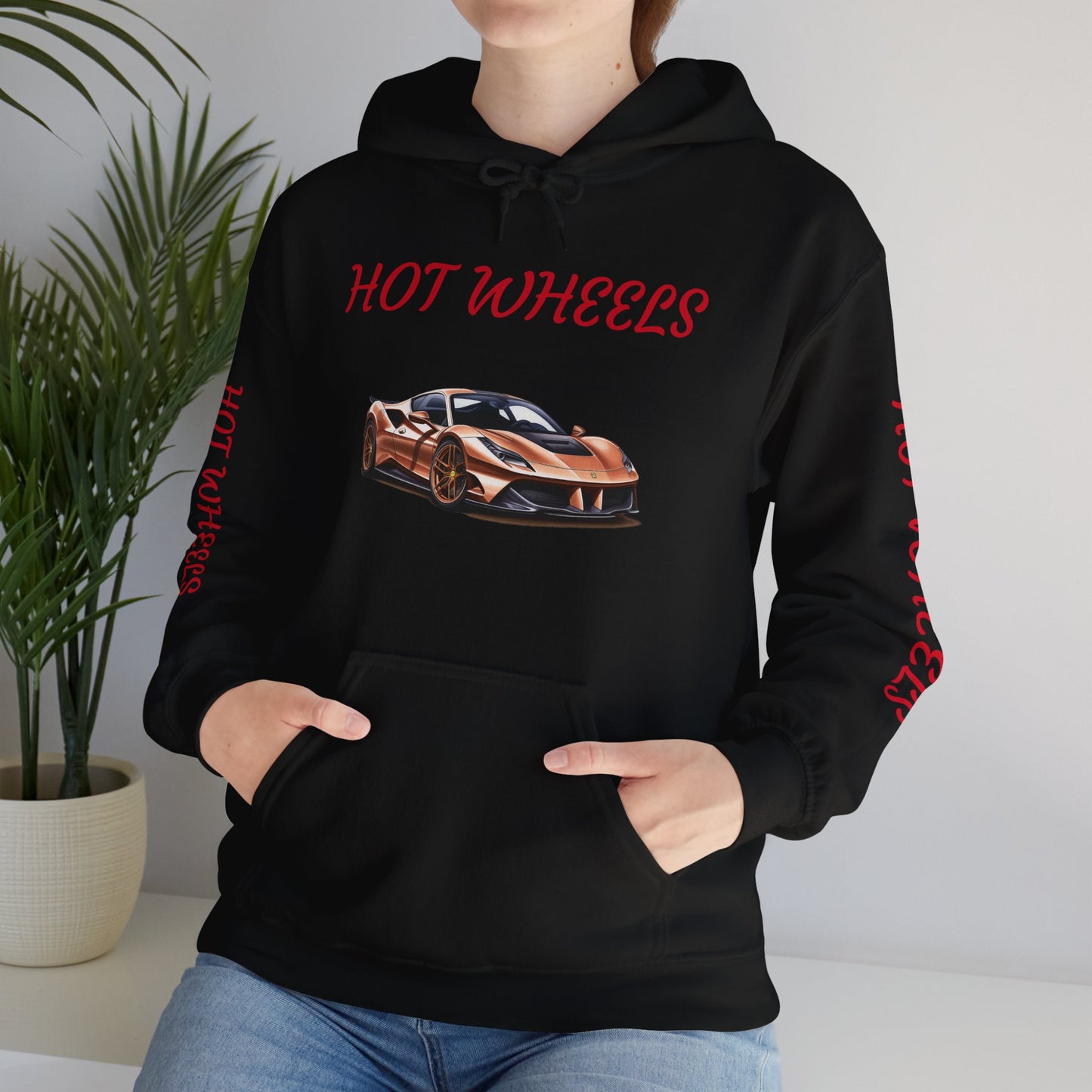 Princess Grace  Hot Wheels Unisex Heavy Blend Hooded Sweatshirt Vintage Car Design