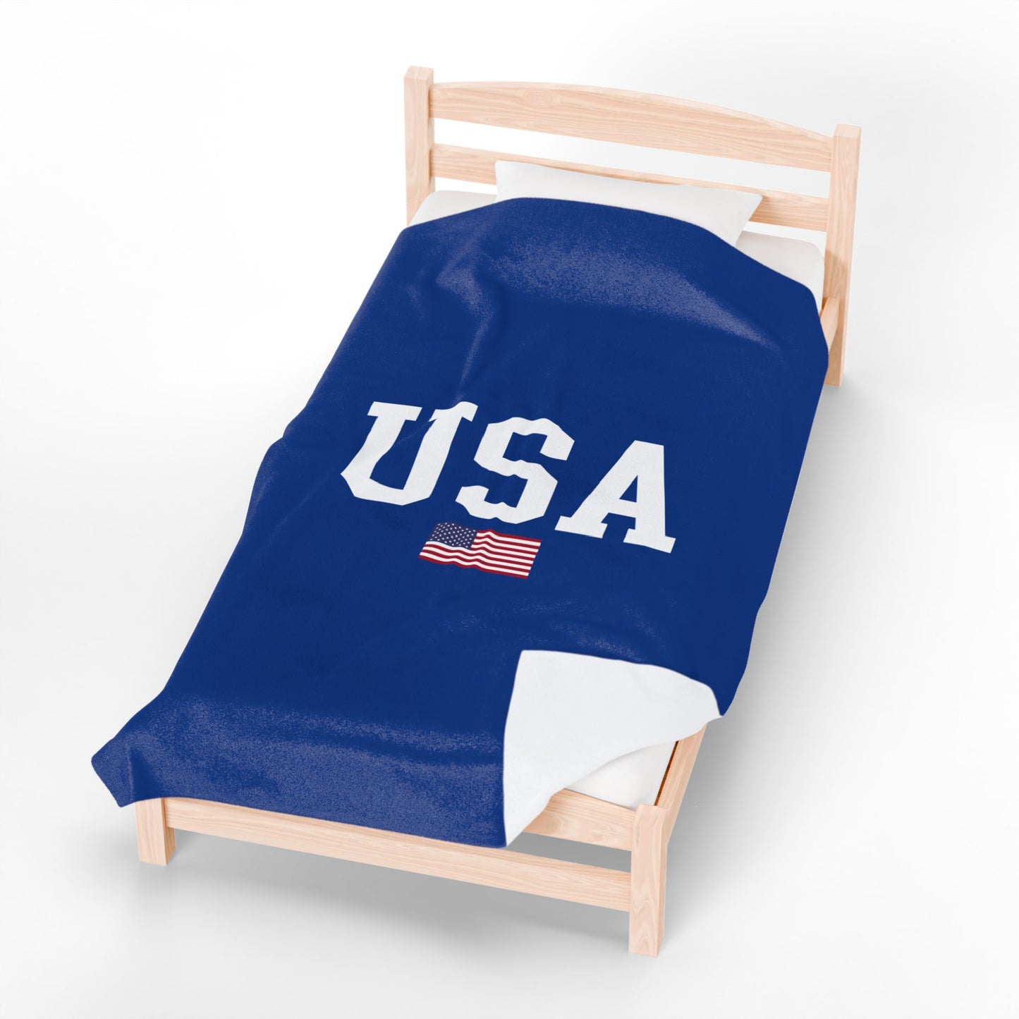 Princess Grace  TEAM USA  Velveteen Plush Blanket