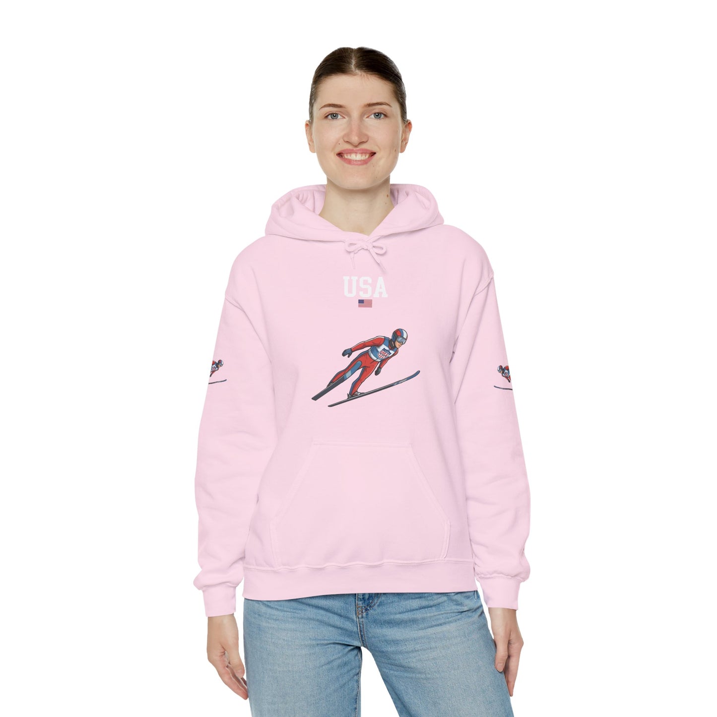 Princess Grace  TEAM USA  Unisex Heavy Blend Hooded Sweatshirt