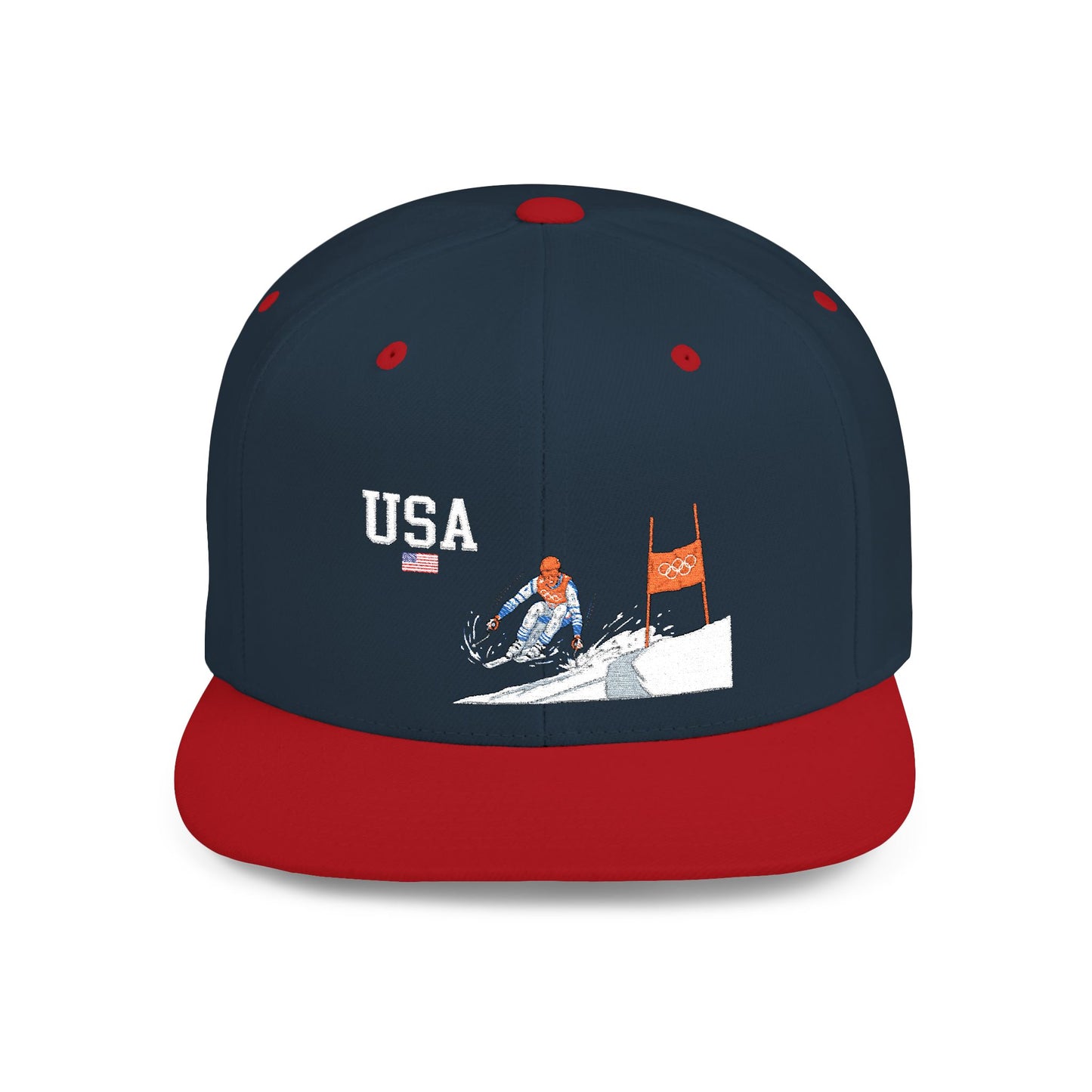 Princess Grace  TEAM USA  Flat Bill Snapback Hat
