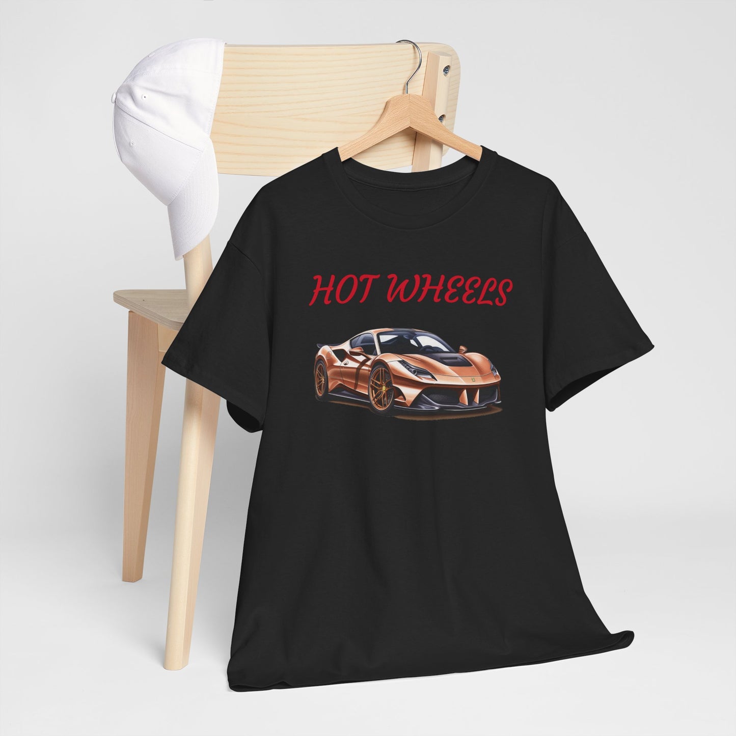 Princess Grace  Hot Wheels Unisex Heavy Cotton Tee  Retro Car Graphic T-Shirt for Automotive Enthusiasts