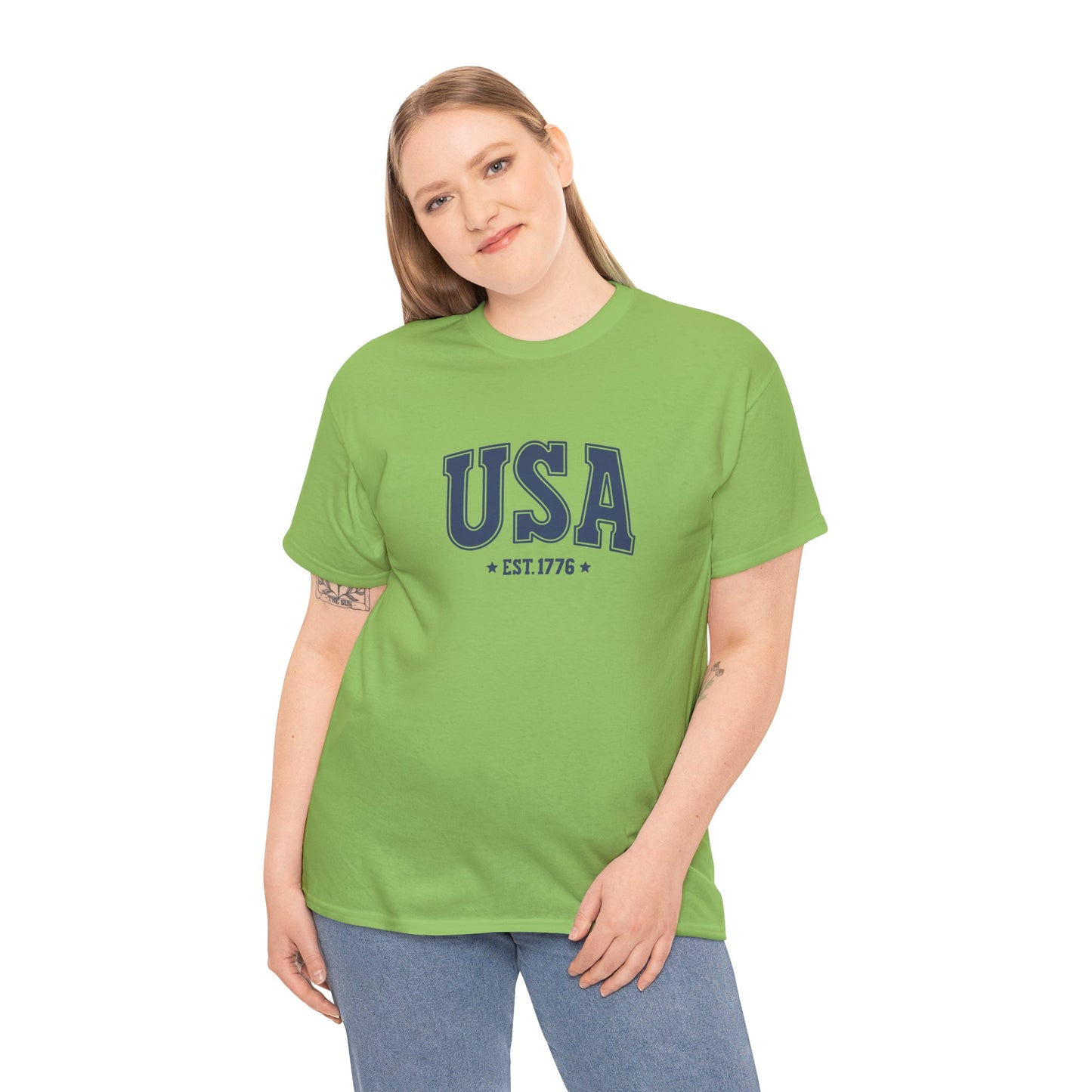Princess Grace  TEAM USA   Unisex Heavy  Cotton Tee