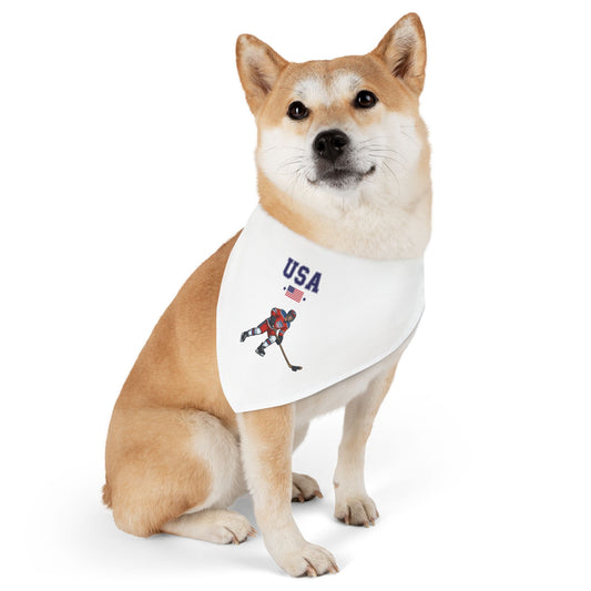 Princess Grace  TEAM USA  Pet Bandana Collar