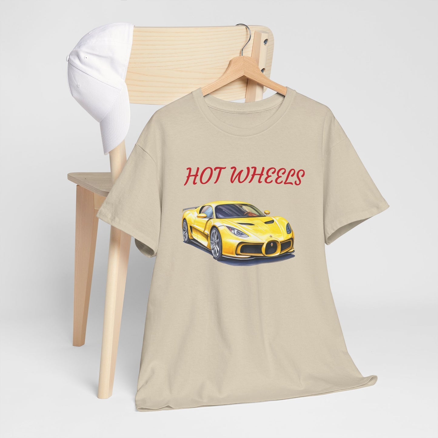 Princess Grace  Hot Wheels Unisex Heavy Cotton Tee Perfect Gift for Car Enthusiasts