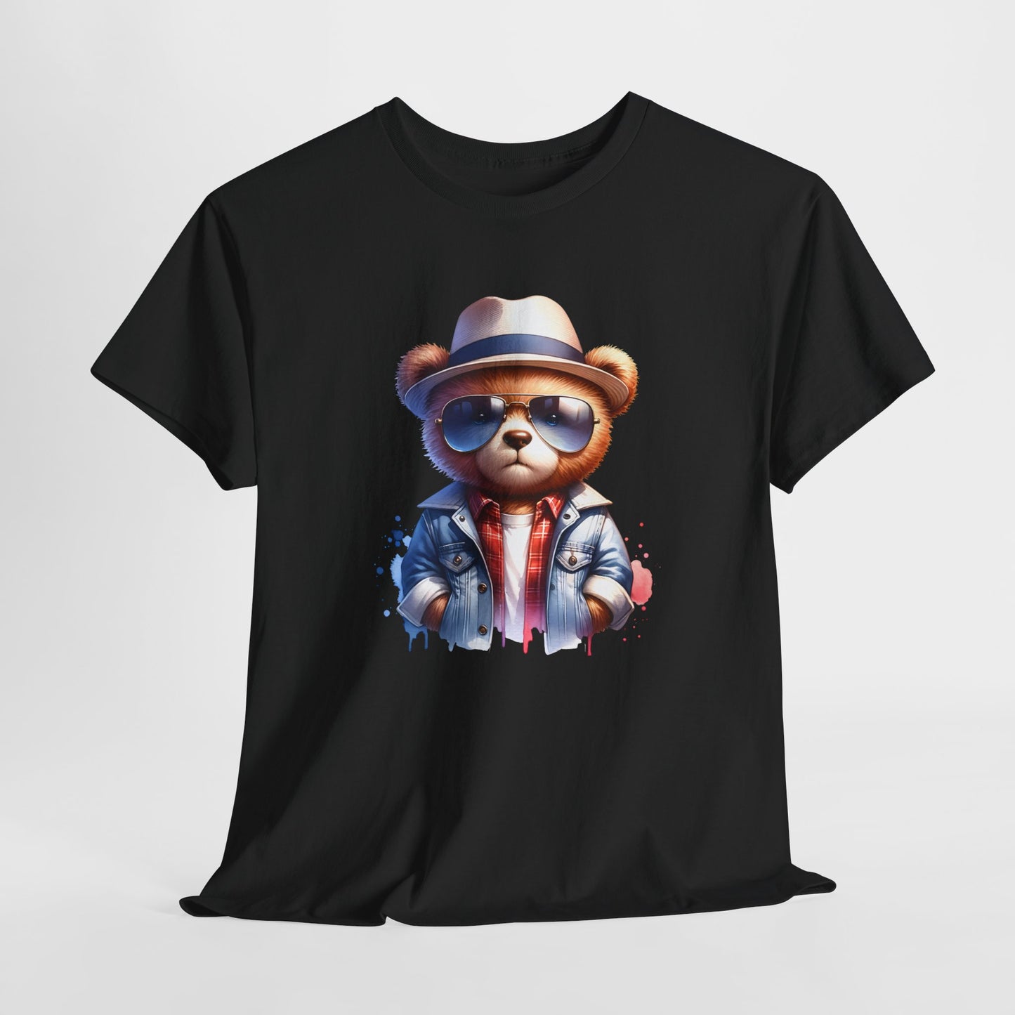 Princess Grace  Cool Bear Graphic Unisex Heavy Cotton Tee