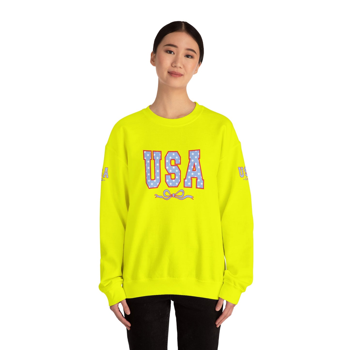 Princess Grace  TEAM USA  Unisex Patriotic Crewneck Sweatshirt for All Seasons