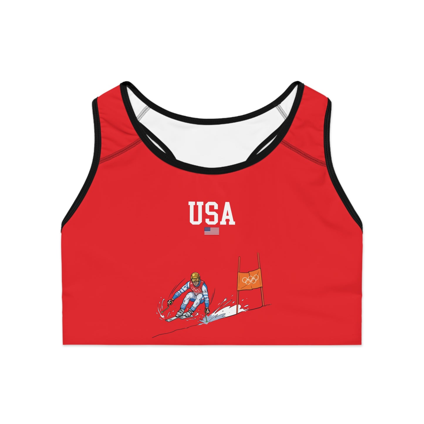Princess Grace  TEAM USA  Sports Bra