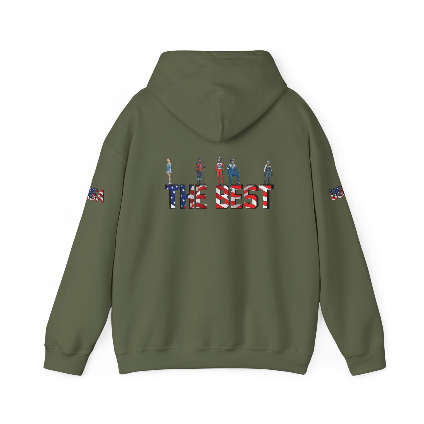 Princess Grace  TEAM USA  Unisex Heavy Blend  Hooded Sweatshirt