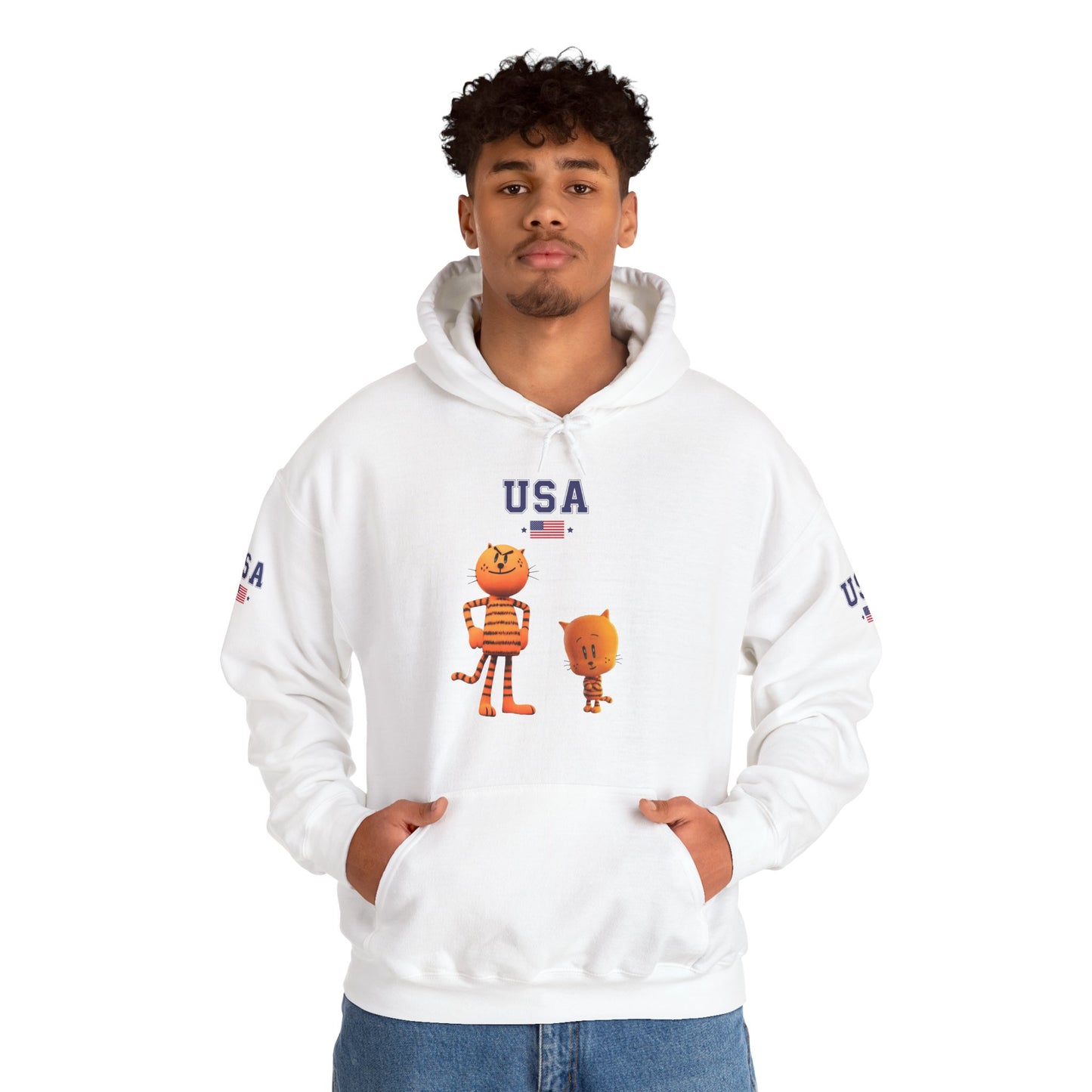 Princess Grace  TEAM USA  Unisex Heavy Blend  Hooded Sweatshirt