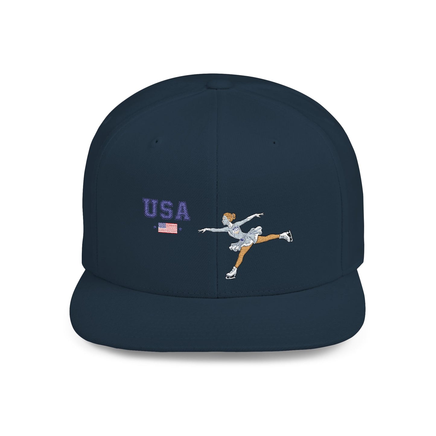 Princess Grace  TEAM USA  Flat Bill Snapback Hat