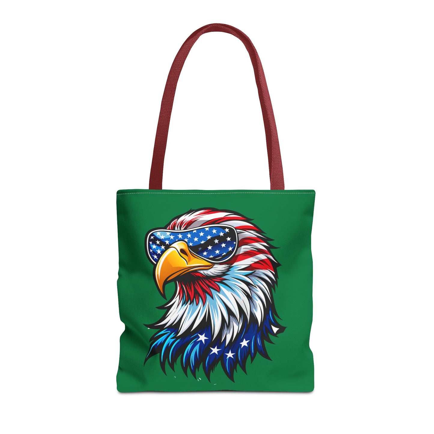 Princess Grace  American Eagle Tote Bag  Patriotic Eagle Design for Independence Day & Everyday Use