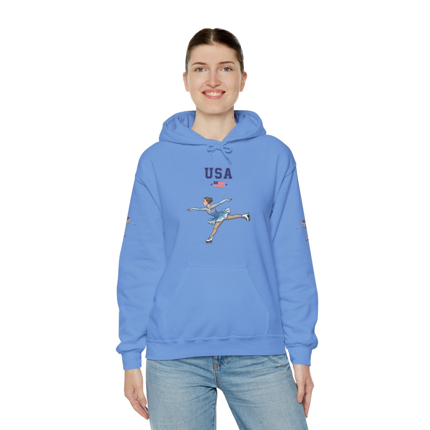 Princess Grace  TEAM USA  Unisex Heavy Blend Hooded Sweatshirt