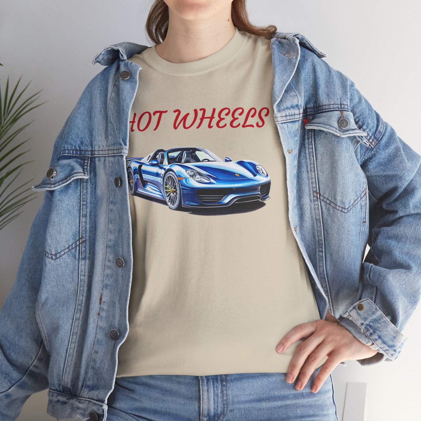 Princess Grace  Hot Wheels Unisex Heavy Cotton Tee Perfect Gift for Car Enthusiasts