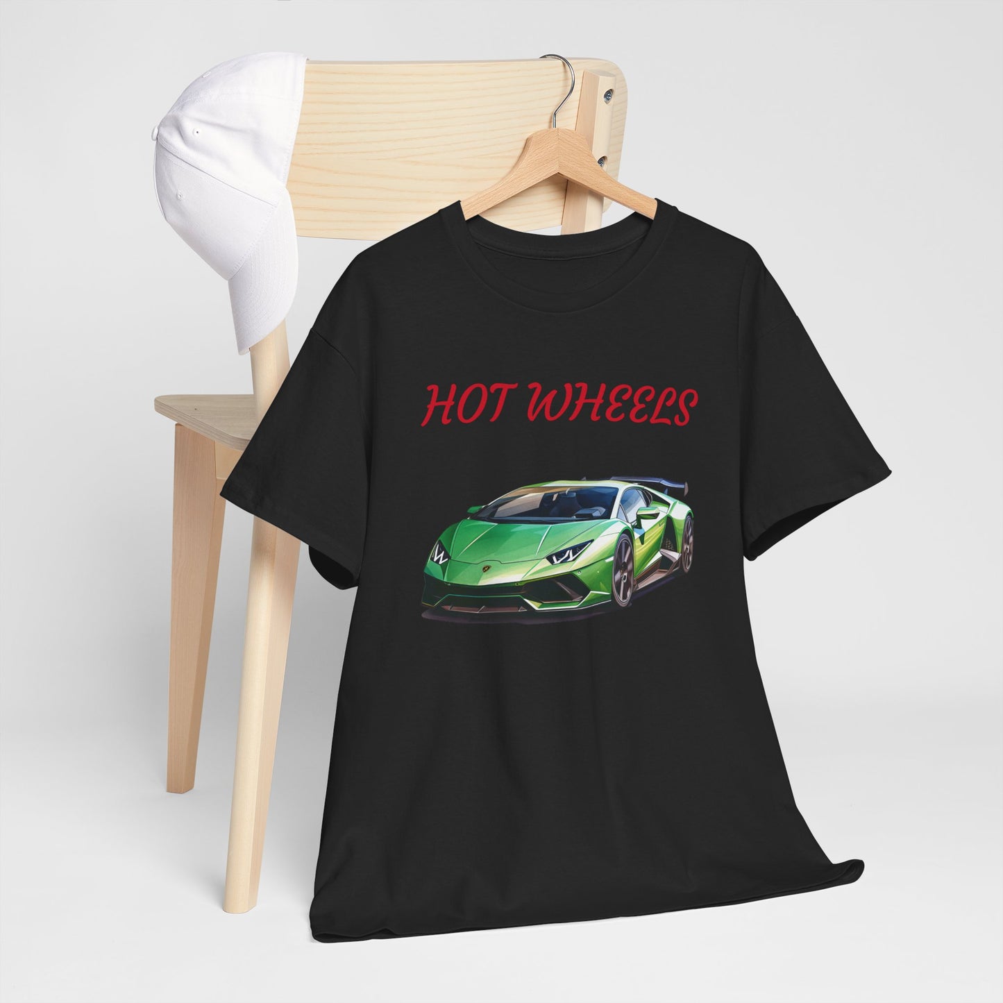 Princess Grace  Hot Wheels Unisex Heavy Cotton Tee Car Enthusiast Graphic T-Shirt