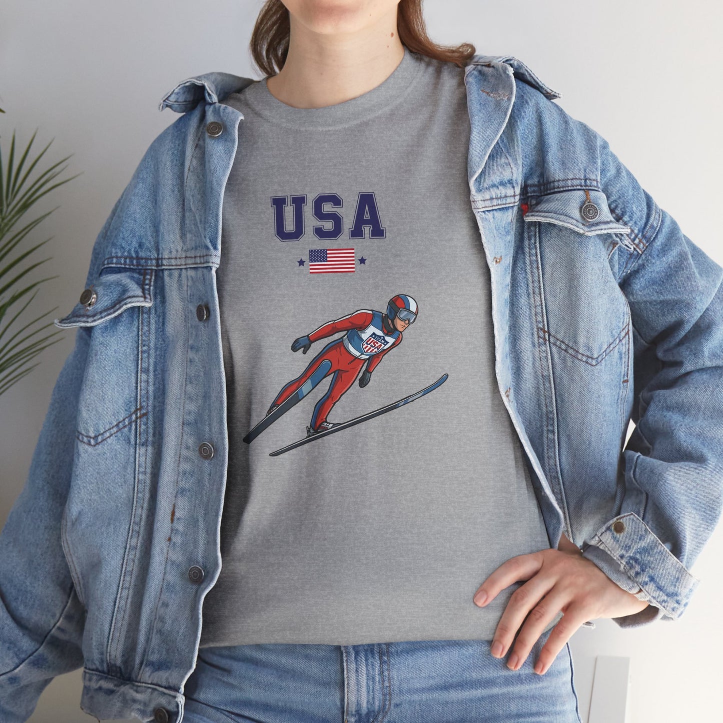 Princess Grace  TEAM USA  Unisex Heavy Cotton Tee