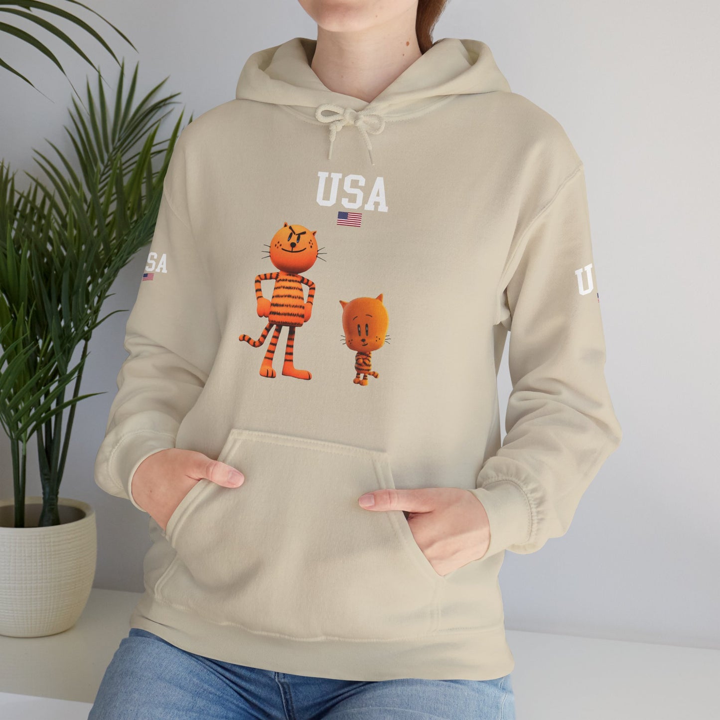 Princess Grace  TEAM USA  Unisex Heavy Blend  Hooded Sweatshirt