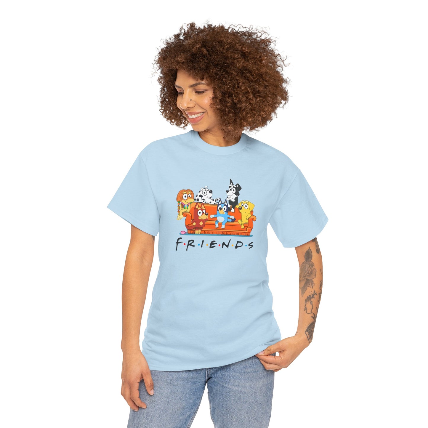 Princess Grace  Bluey  Funny Friends Graphic Tee for Pet Lovers