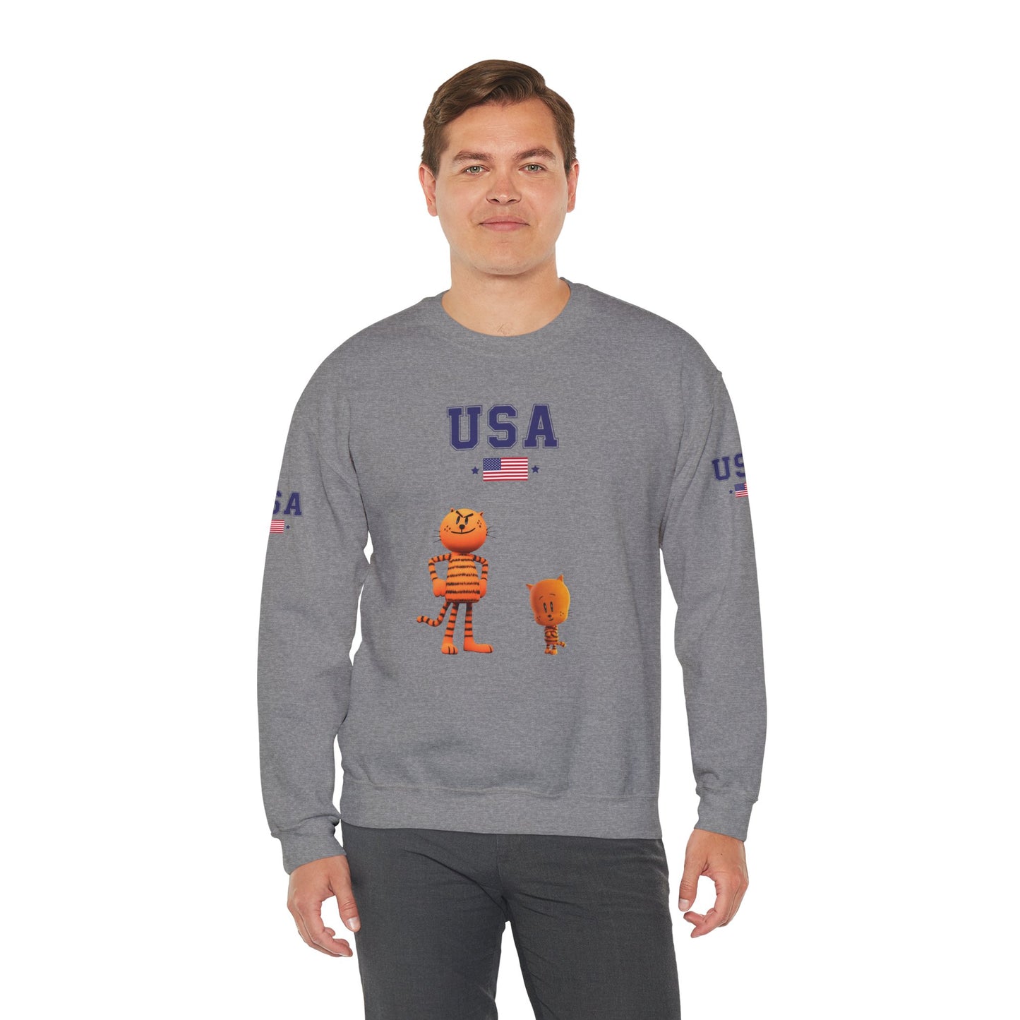 Princess Grace  TEAM USA  Unisex Heavy Blend  Crewneck Sweatshirt
