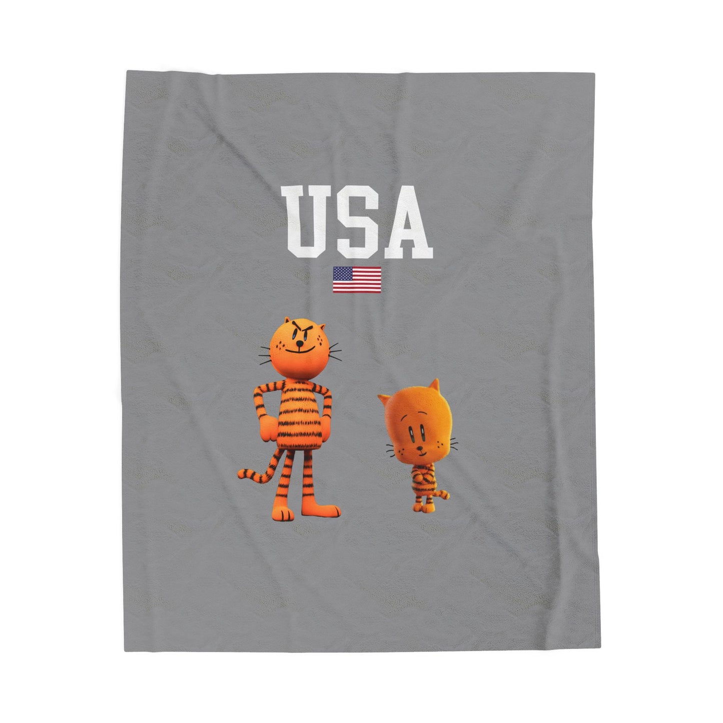 Princess Grace  TEAM USA  Velveteen Plush Blanket