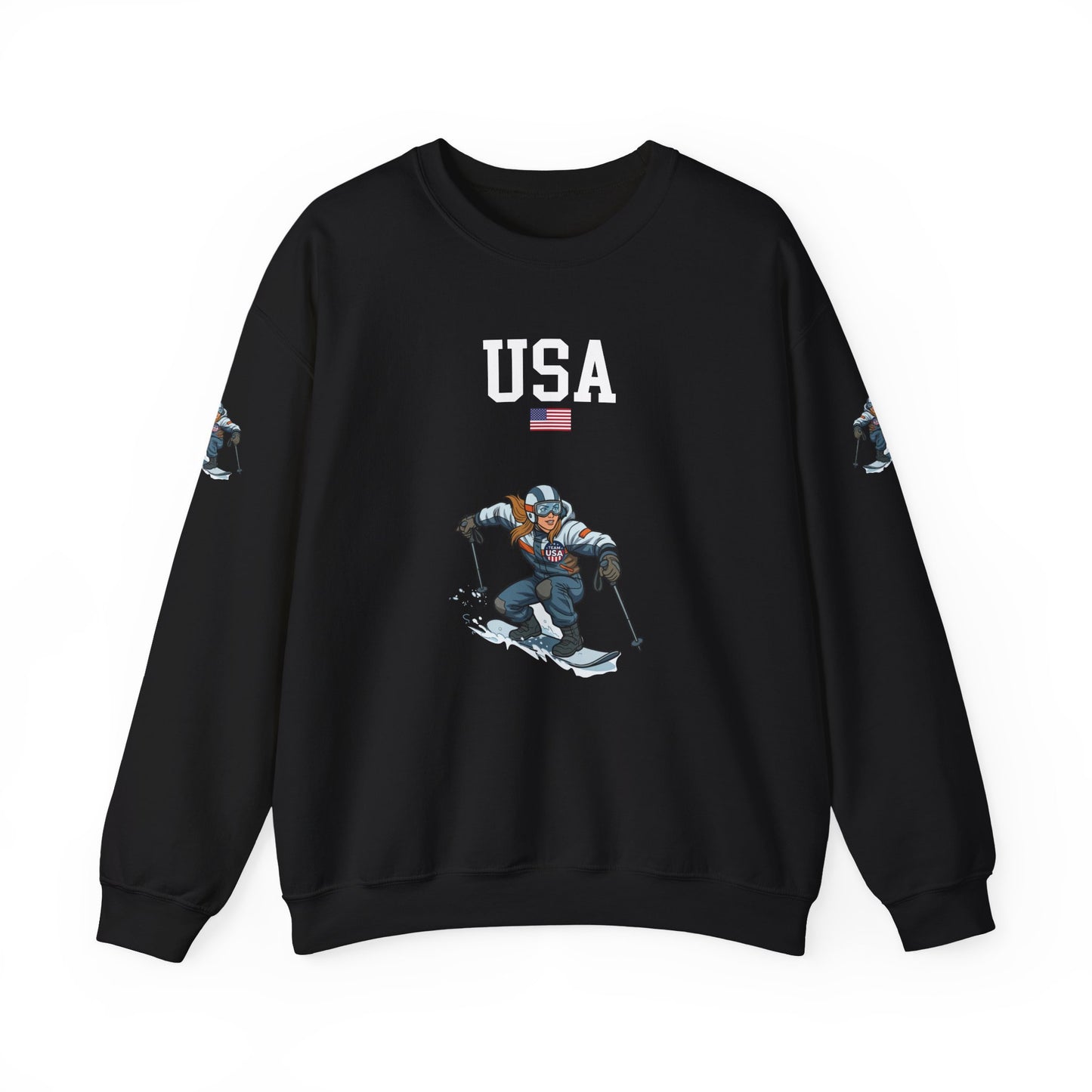 Princess Grace  TEAM USA  Unisex Heavy Blend  Crewneck Sweatshirt