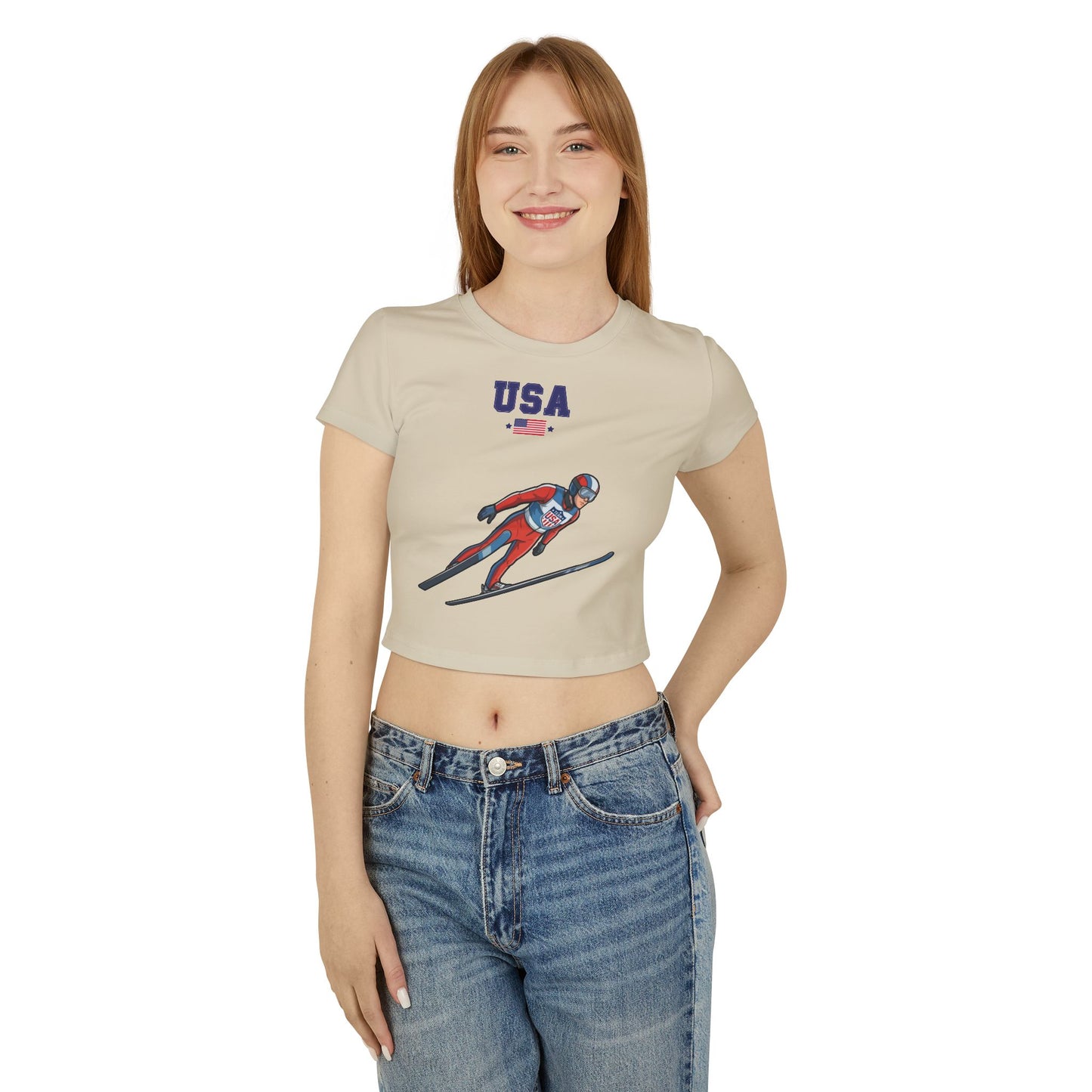 Princess Grace  TEAM USA  Women's Baby Tee