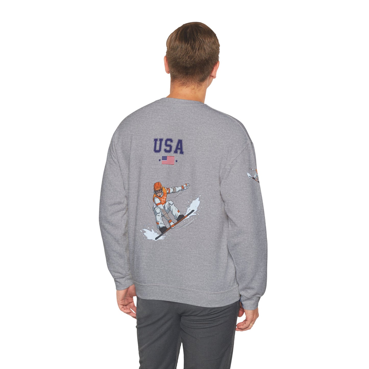 Princess Grace  TEAM USA  Unisex Heavy Blend  Crewneck Sweatshirt