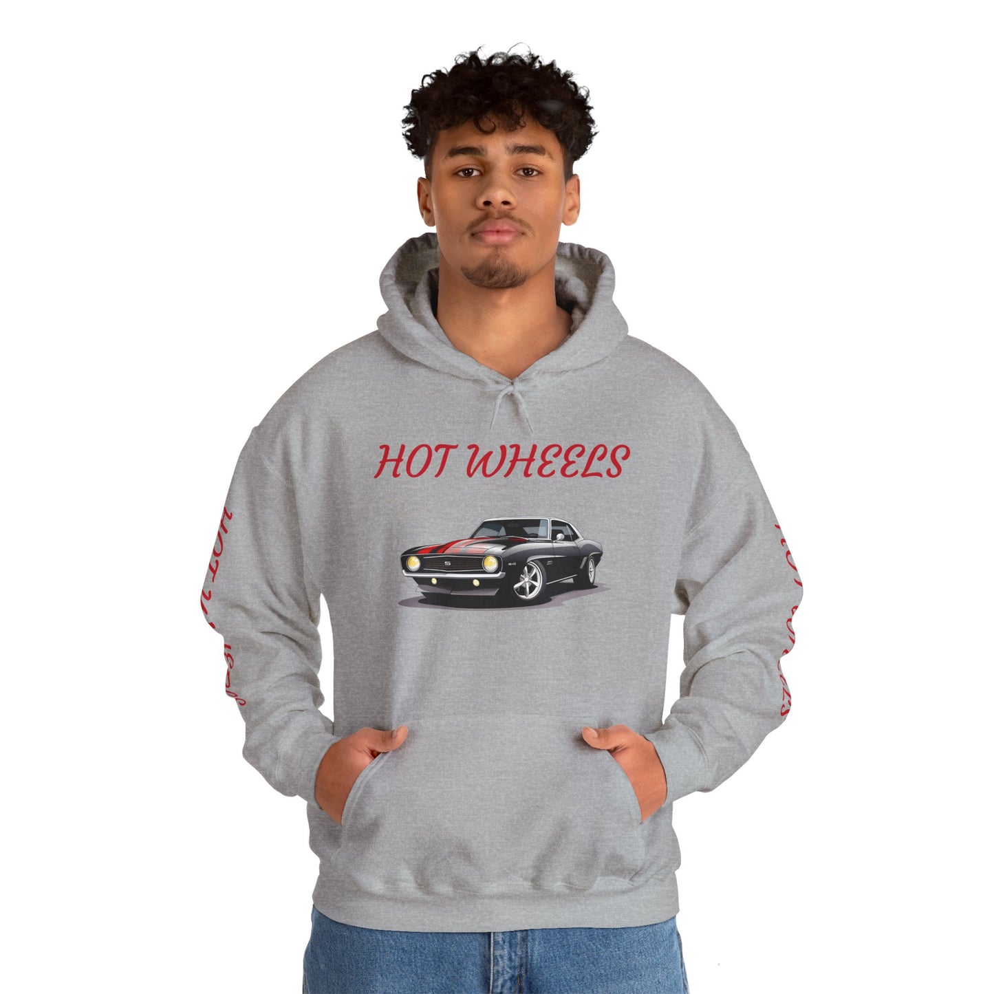 Princess Grace  Cool Hot Wheels Unisex Hoodie Retro Car Design for Auto Enthusiasts