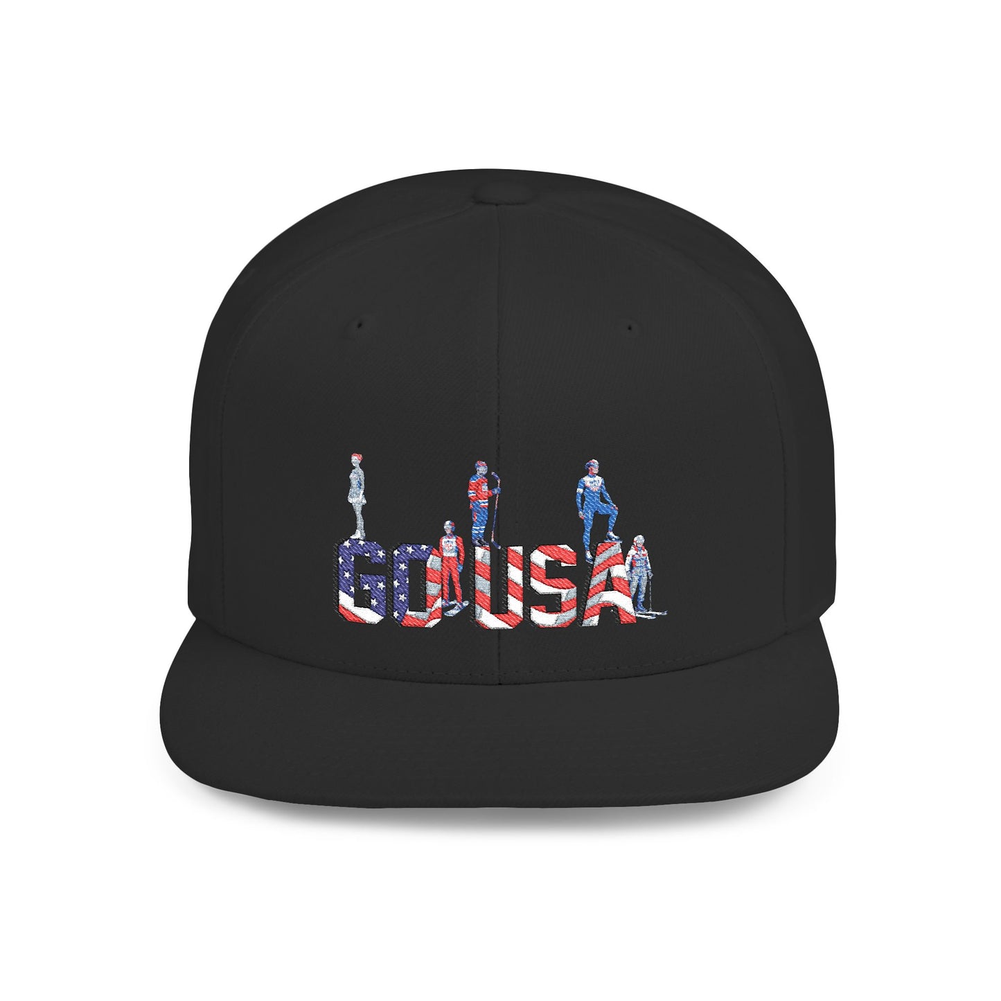 Princess Grace  TEAM USA  Flat Bill Snapback Hat