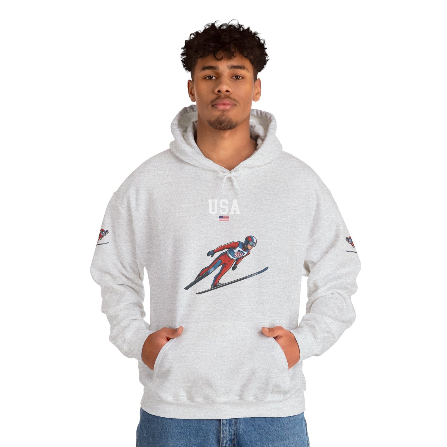 Princess Grace  TEAM USA  Unisex Heavy Blend Hooded Sweatshirt
