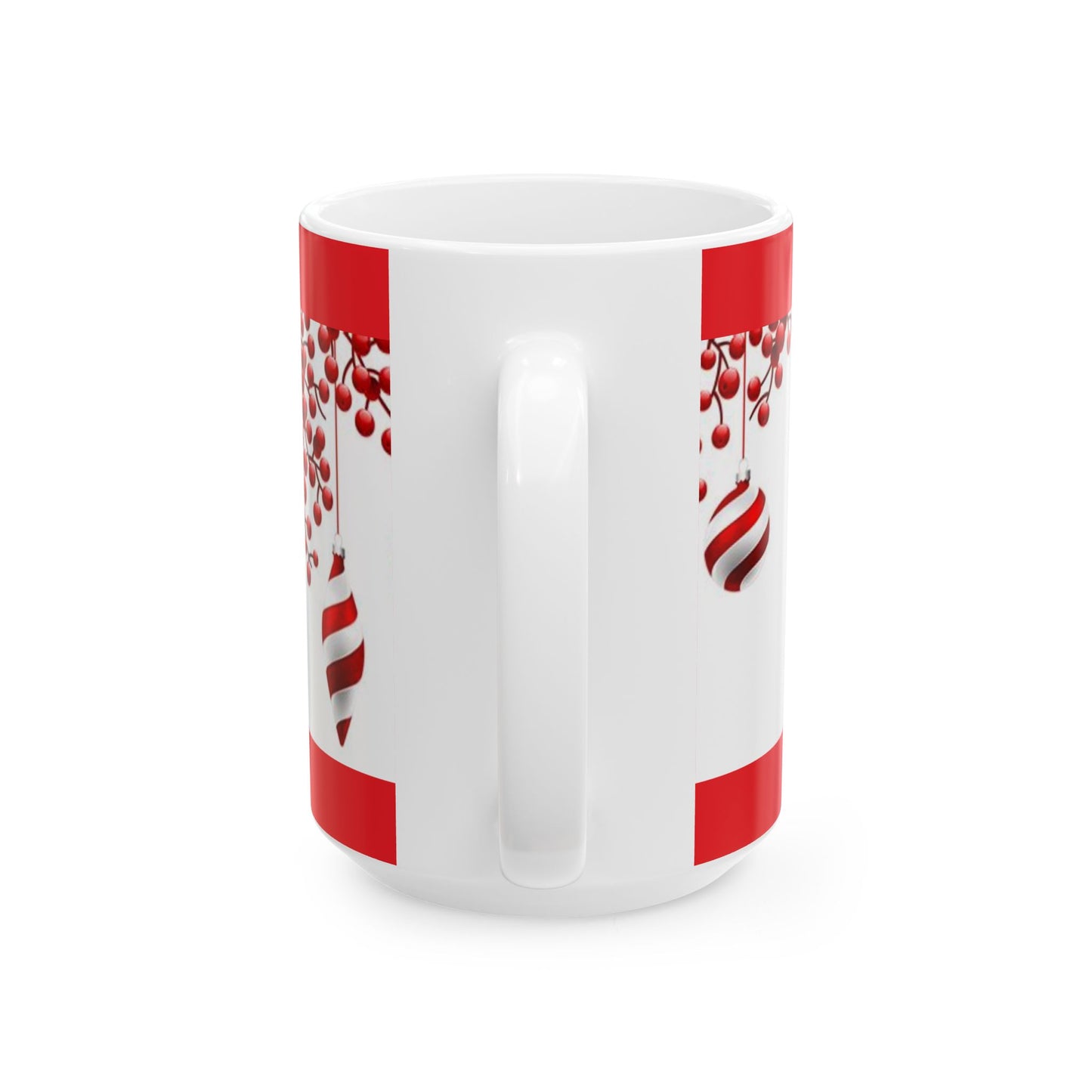 Princess Grace Festive Holiday Ornament Ceramic Mug  Perfect for Christmas Cheer  11oz 15oz