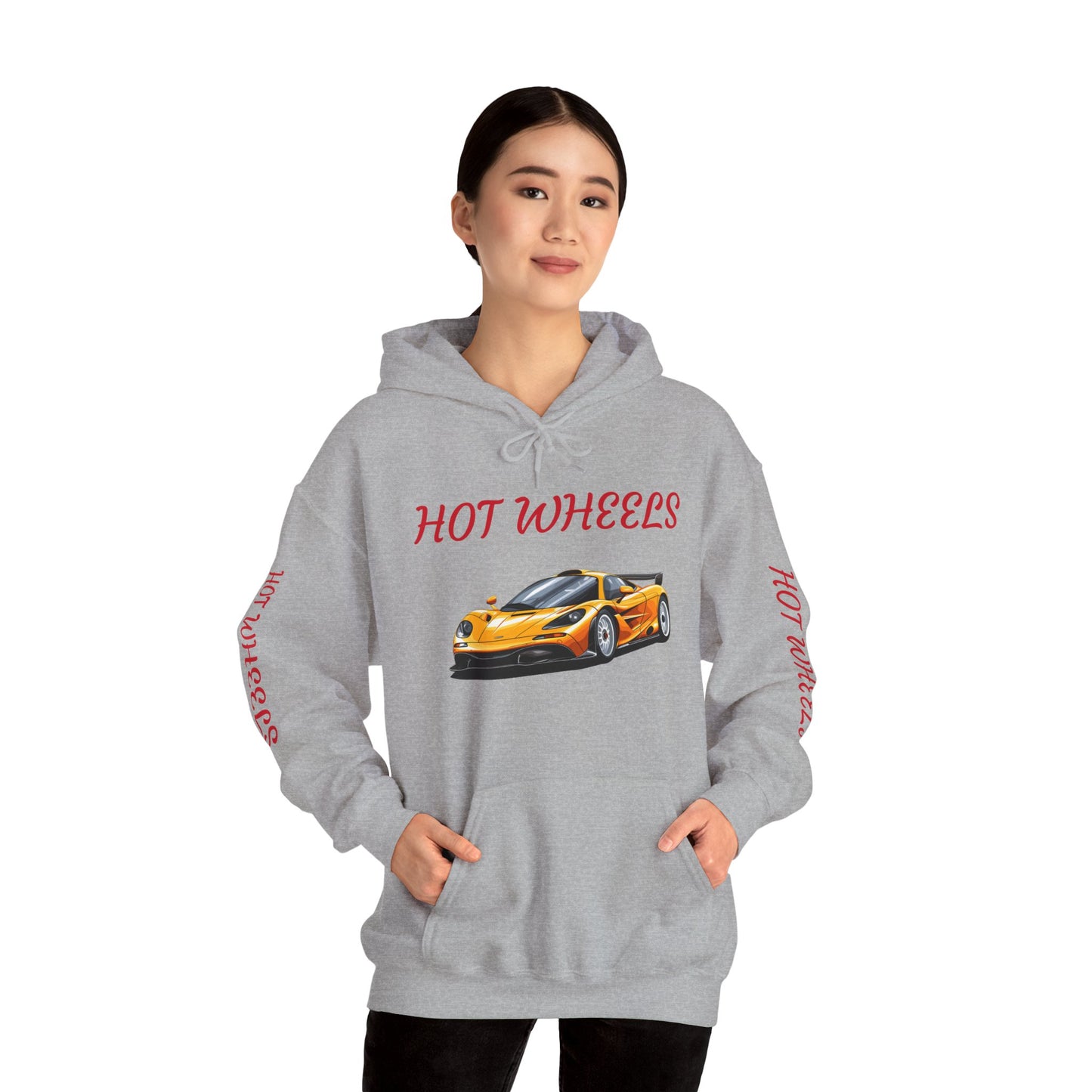 Princess Grace  Hot Wheels Unisex Hooded Sweatshirt  Stylish Gift for Car Lovers