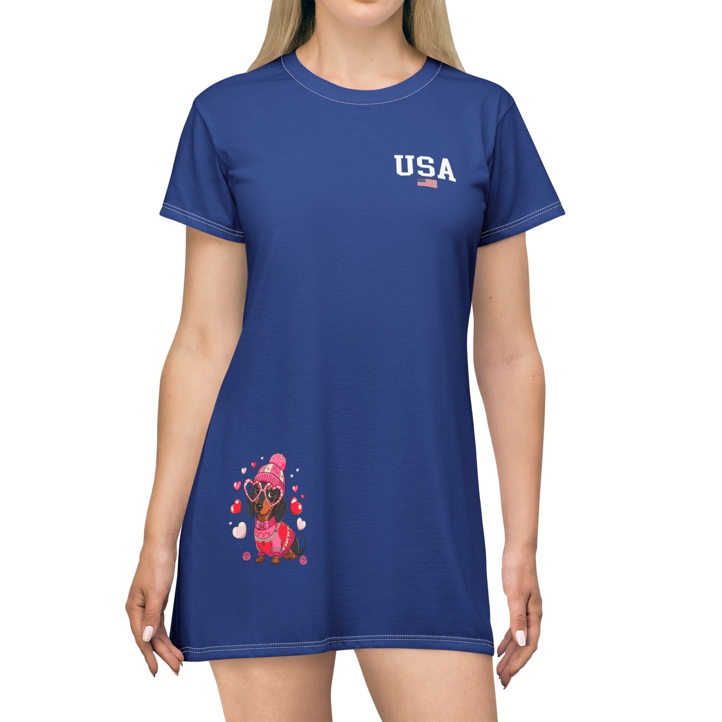 Princess Grace  TEAM USA  T-Shirt Dress