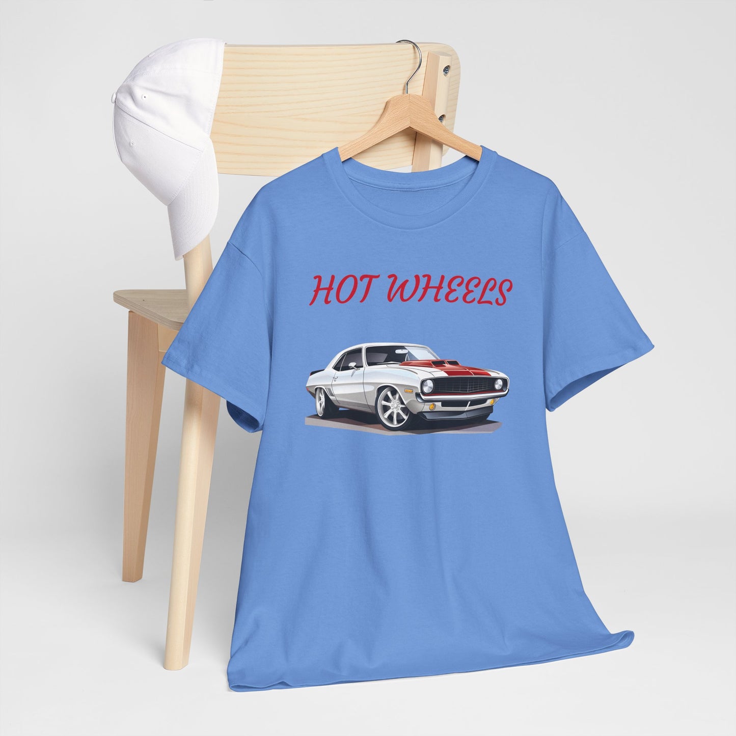 Princess Grace Hot Wheels Unisex Heavy Cotton Tee Classic Car Enthusiast Shirt