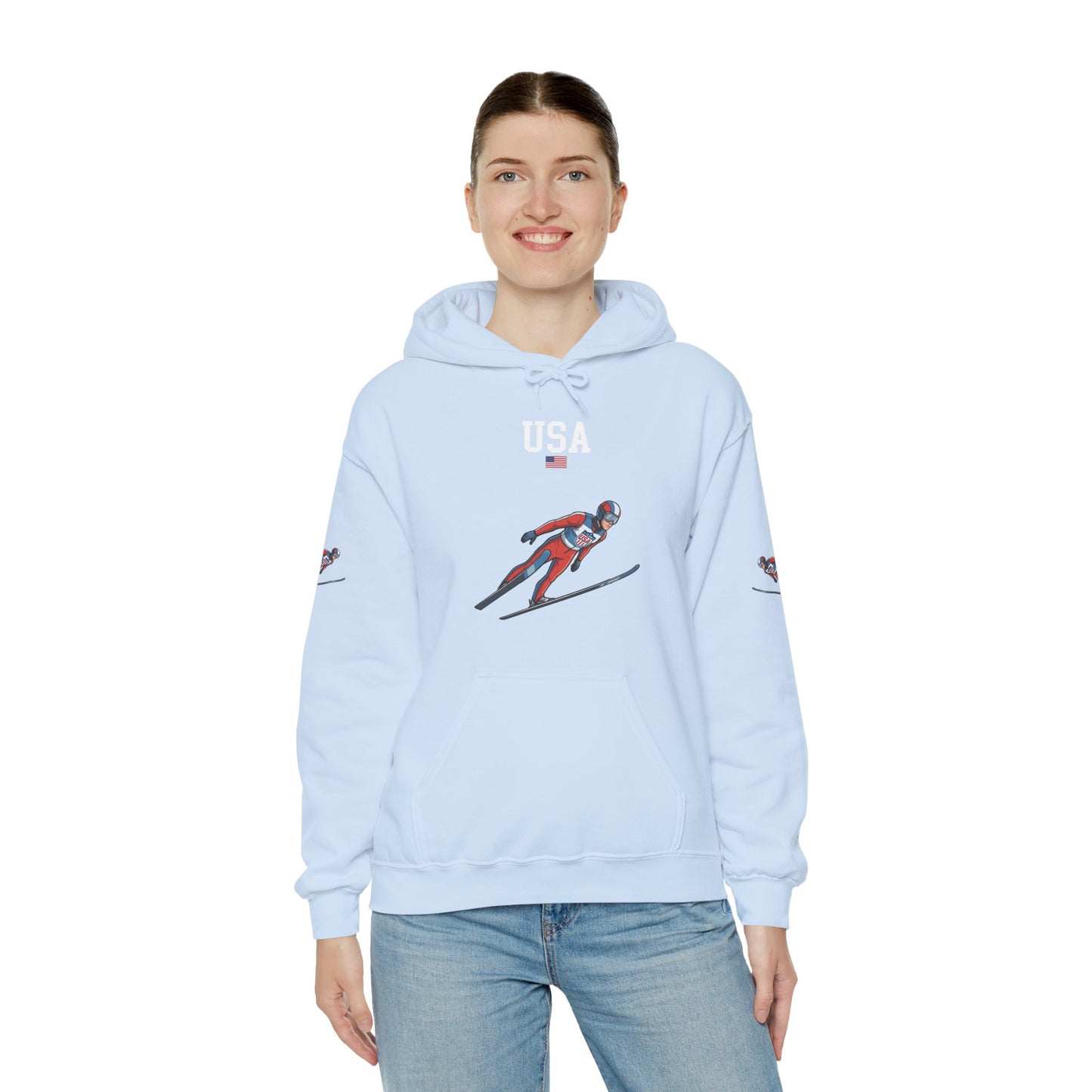 Princess Grace  TEAM USA  Unisex Heavy Blend Hooded Sweatshirt