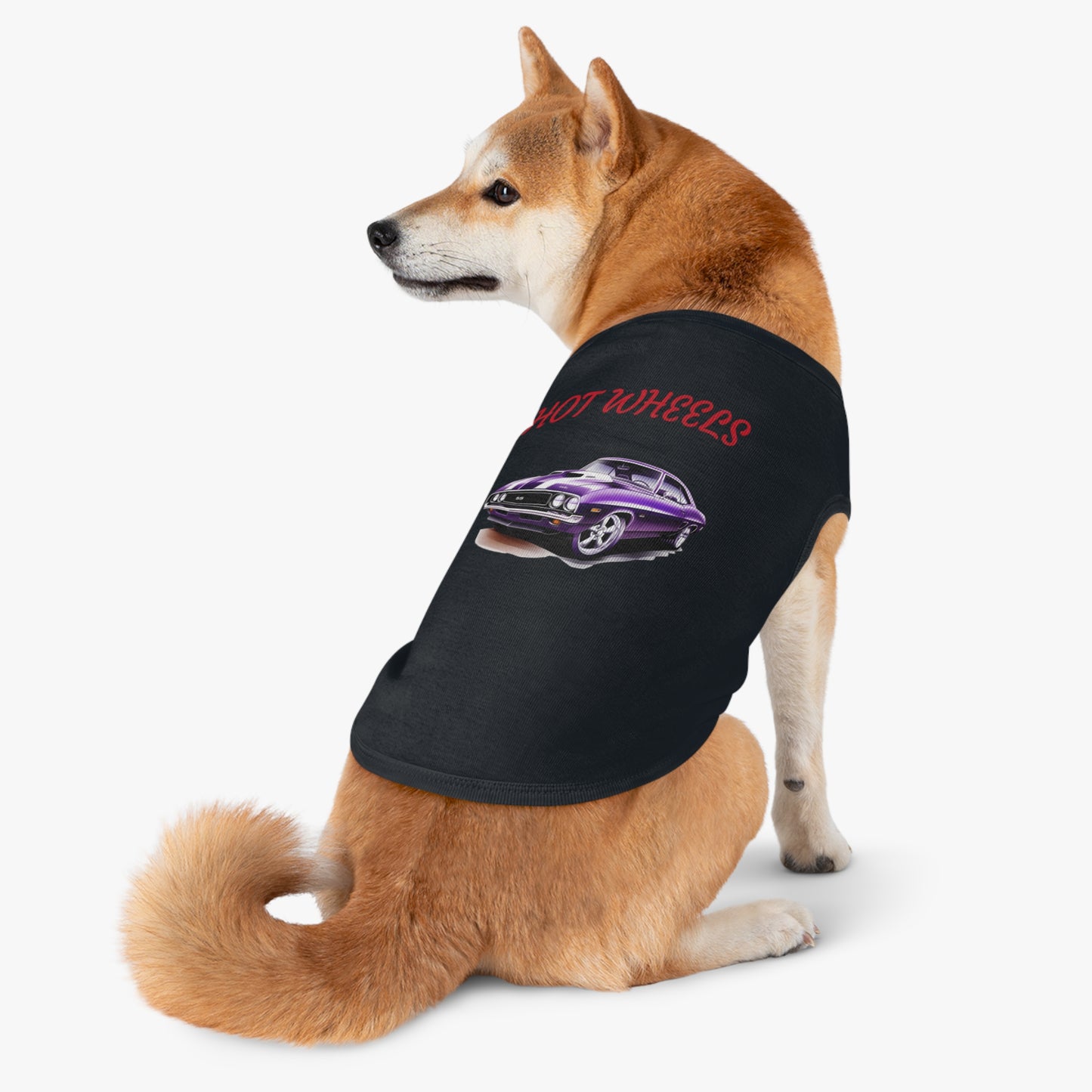 Princess Grace  Hot Wheels  Pet Tank Top  Hot Wheels Car Design for Stylish Pets