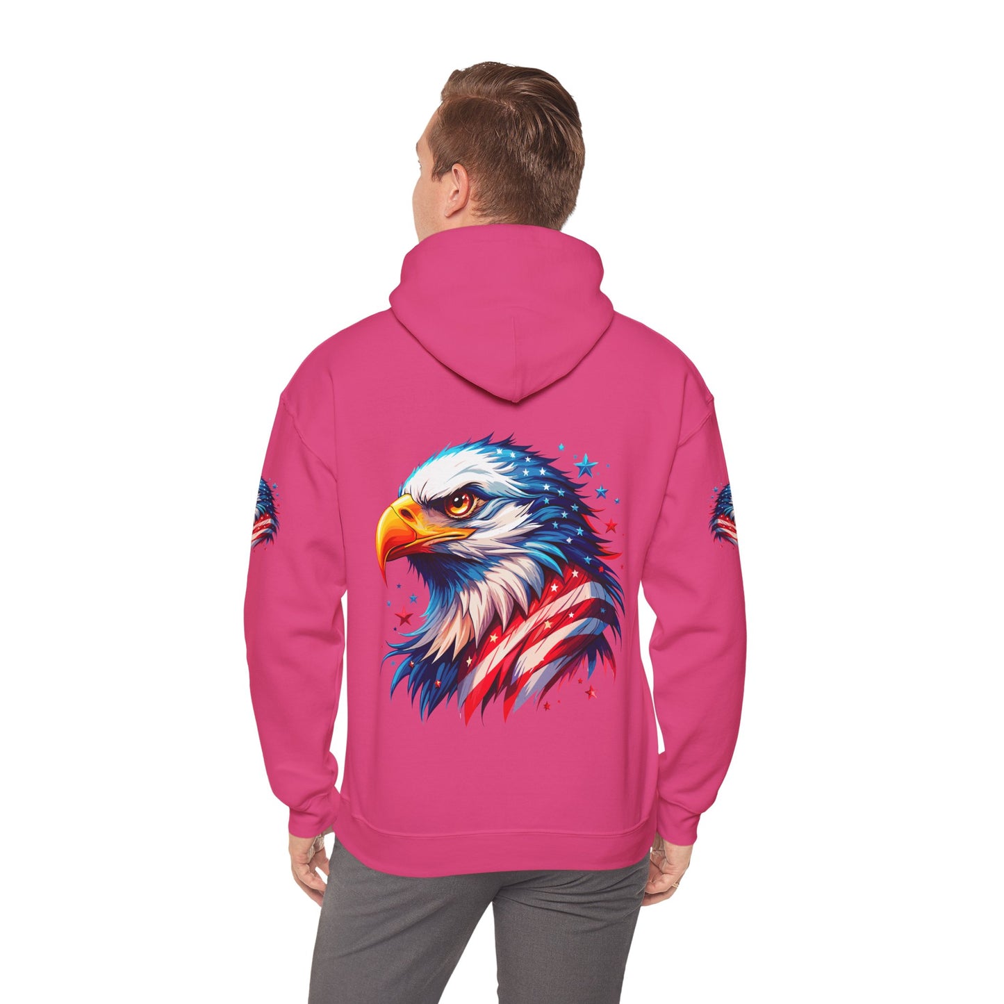 Princess Grace  American  Eagle Unisex Heavy Blend Hooded Sweatshirt