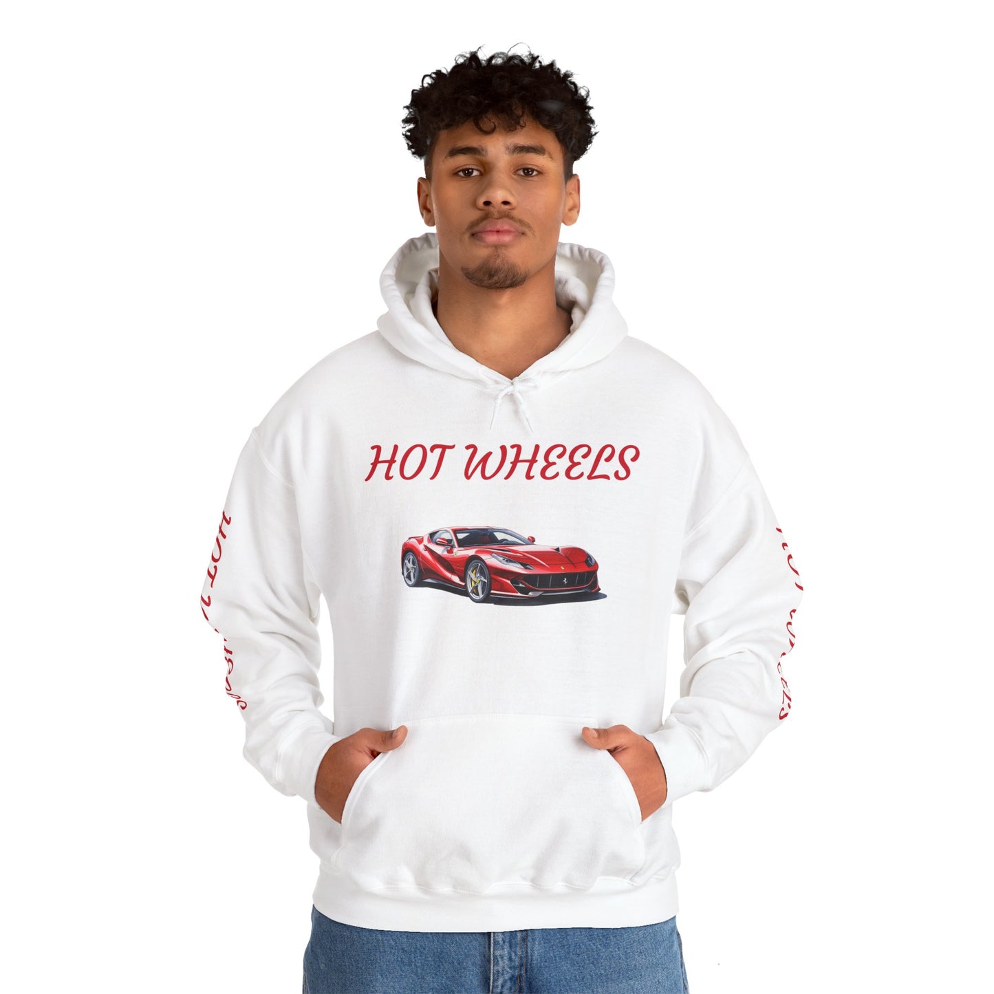 Princess Grace  Hot Wheels Unisex Hooded Sweatshirt  Car Enthusiast Apparel