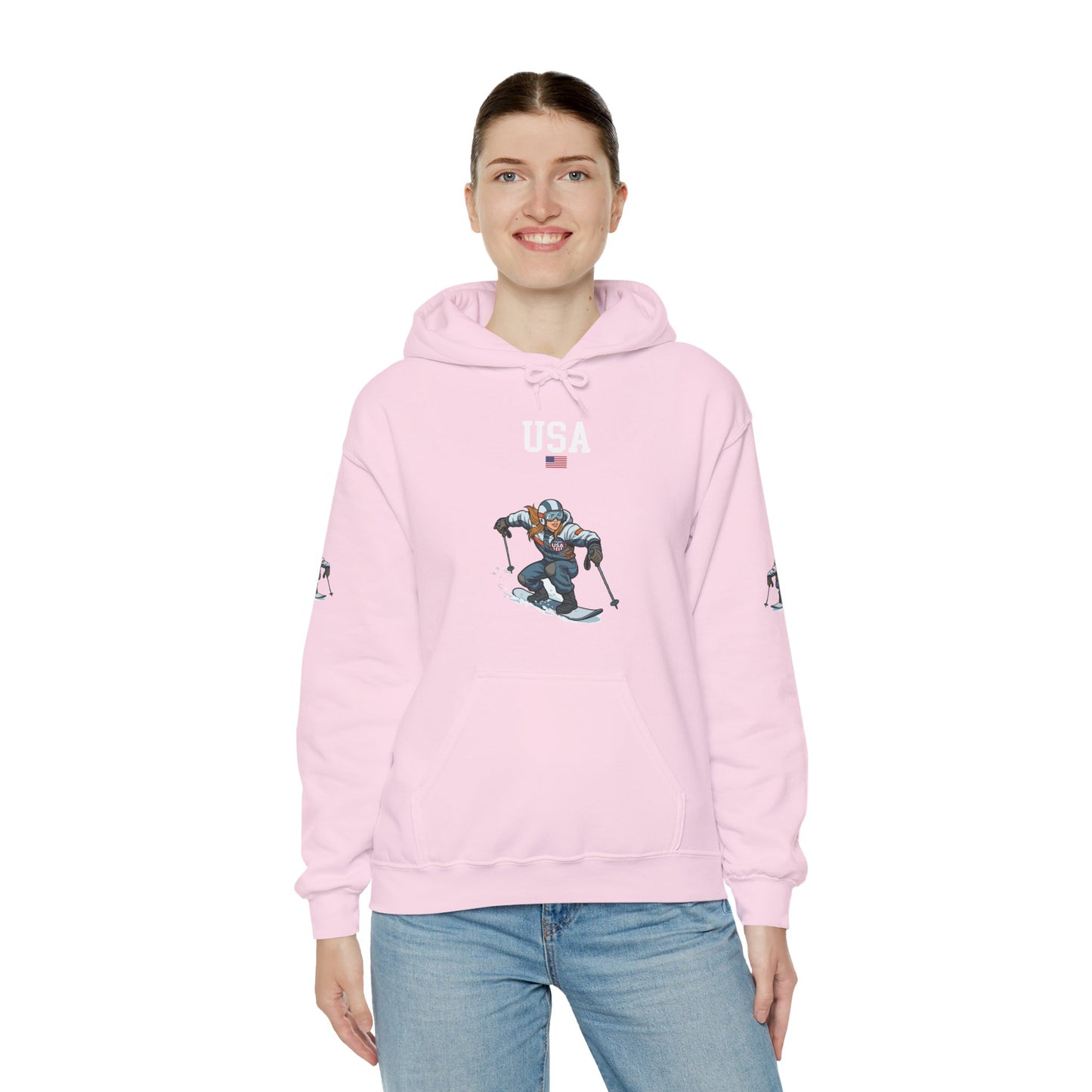 Princess Grace  TEAM USA  Unisex Heavy Blend Hooded Sweatshirt