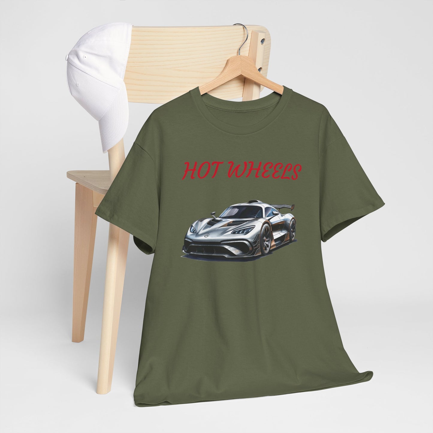 Princess Grace  Hot Wheels Unisex Heavy Cotton Tee Ultimate Car Enthusiast T-Shirt