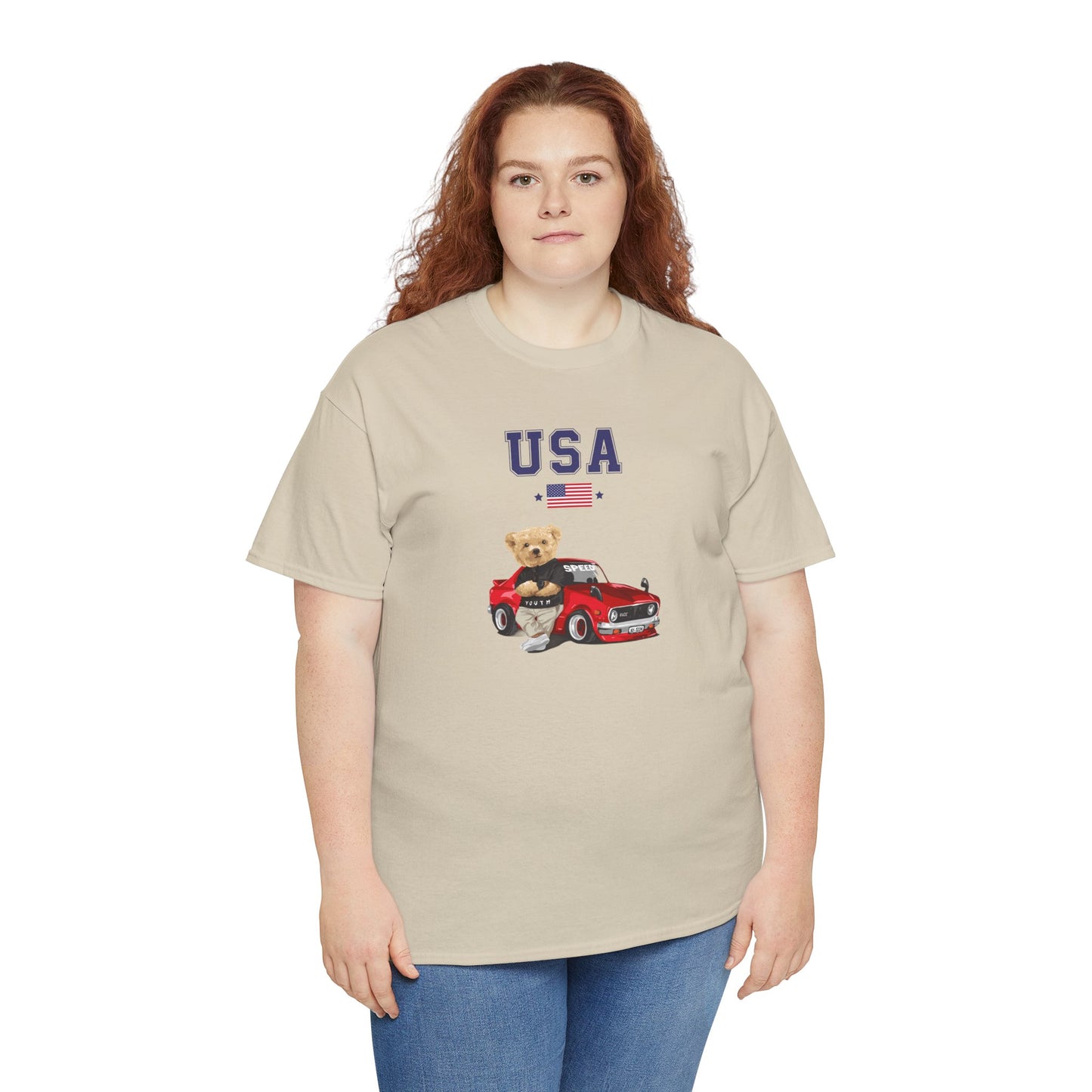 Princess Grace  TEAM USA  Unisex Heavy Cotton Tee