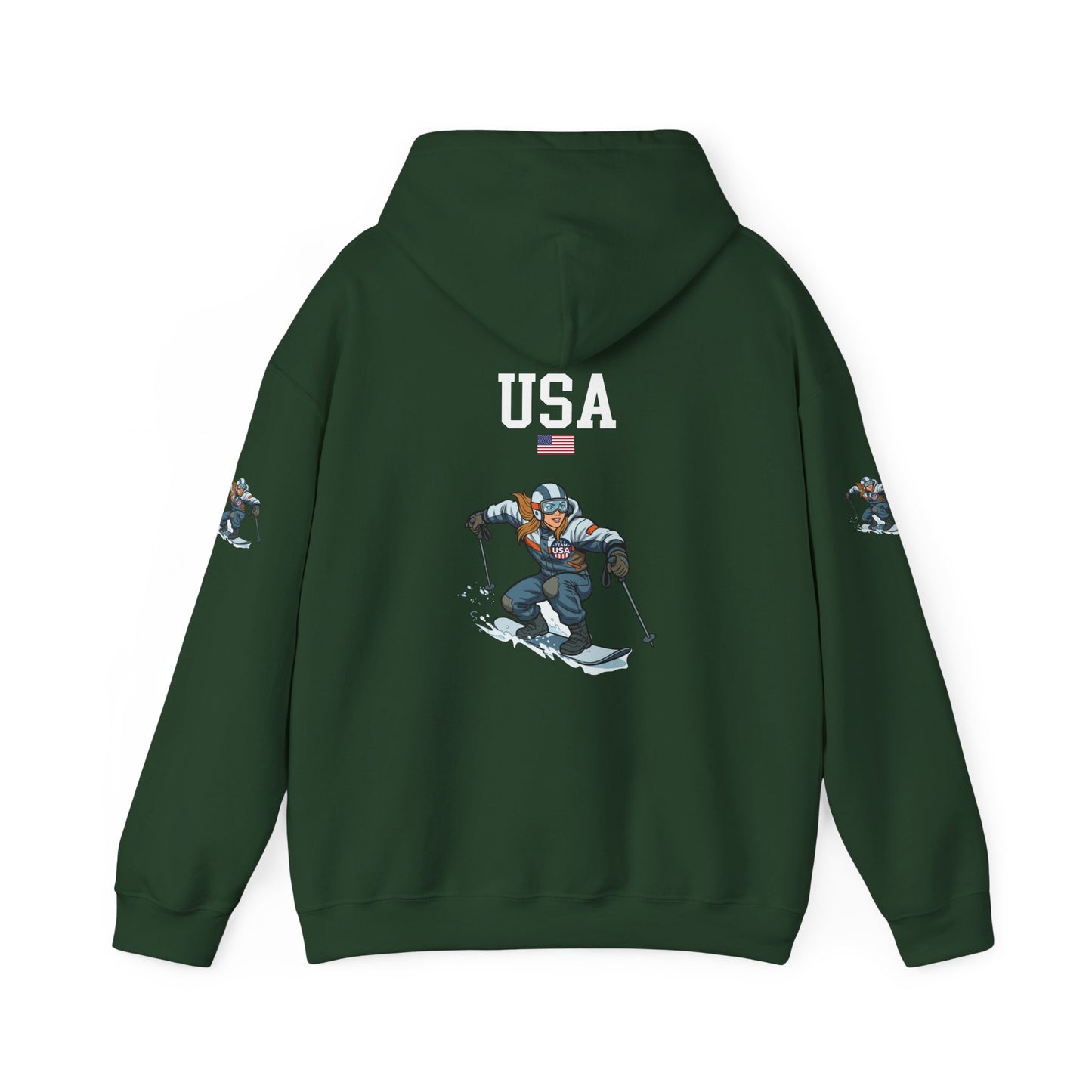 Princess Grace  TEAM USA  Unisex Heavy Blend Hooded Sweatshirt
