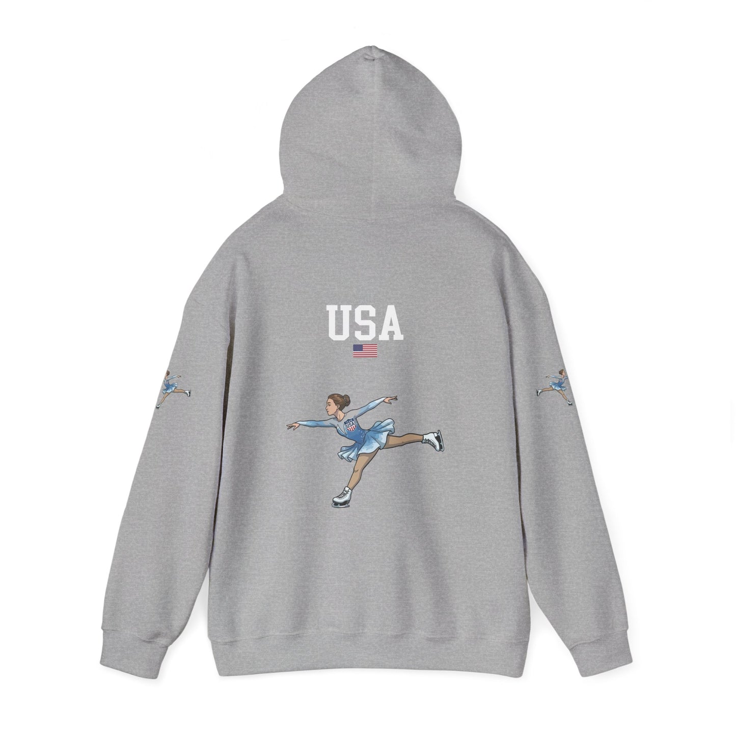 Princess Grace  TEAM USA  Unisex Heavy Blend Hooded Sweatshirt