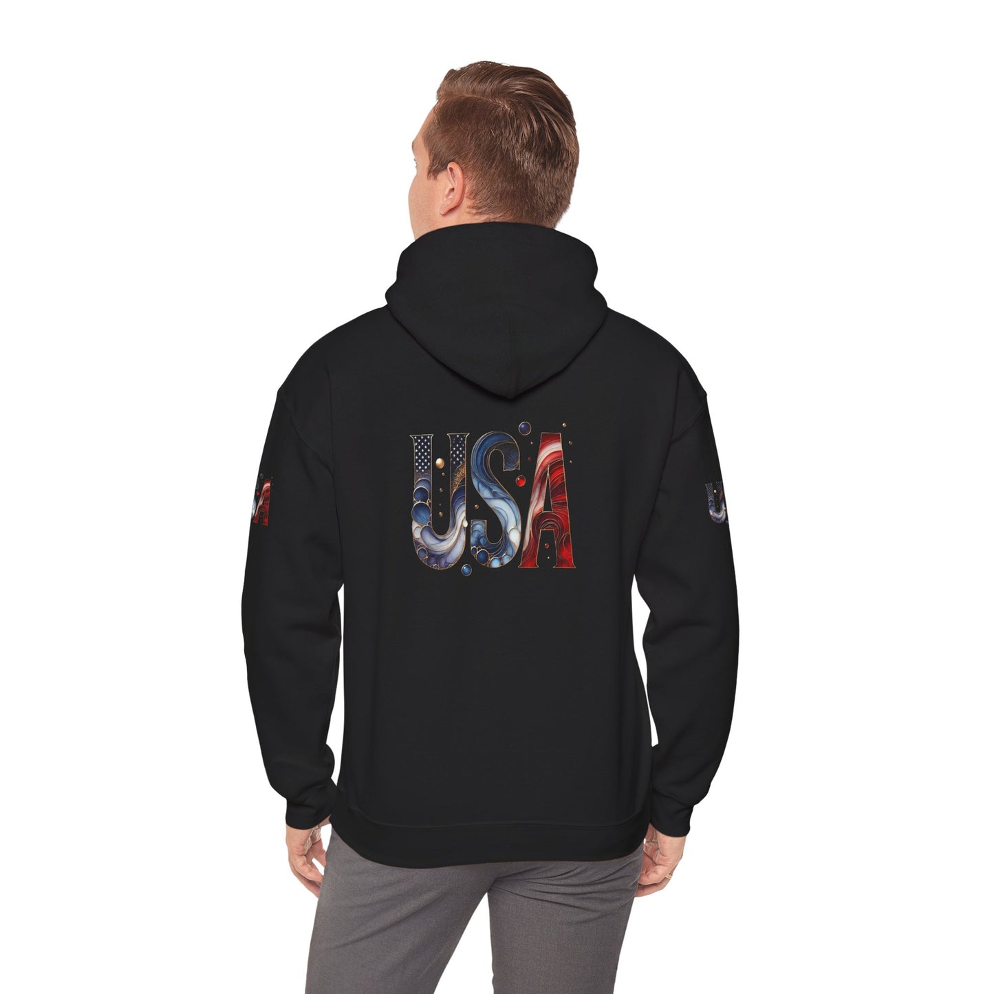 Princess Grace  TEAM USA  Unisex Heavy Bled   Hooded Sweatshirt
