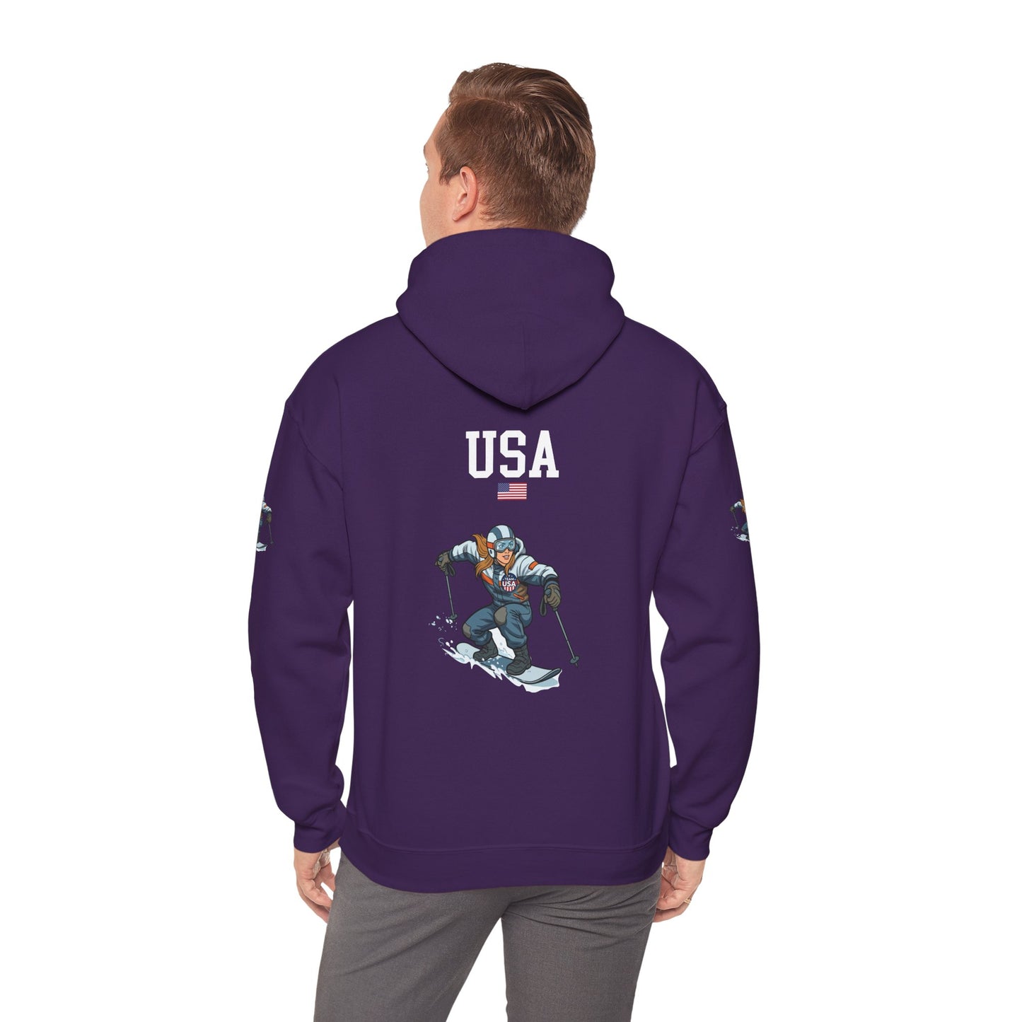 Princess Grace  TEAM USA  Unisex Heavy Blend  Hooded Sweatshirt
