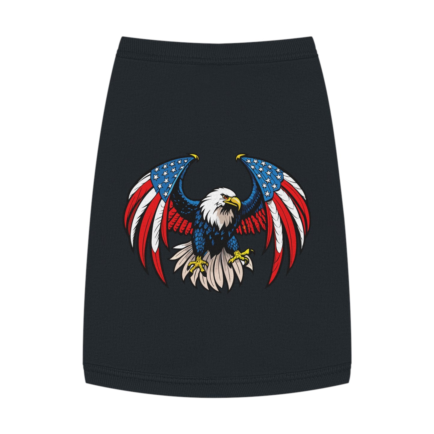 Princess Grace Patriotic Pet Tank Top USA Flag Eagle Design