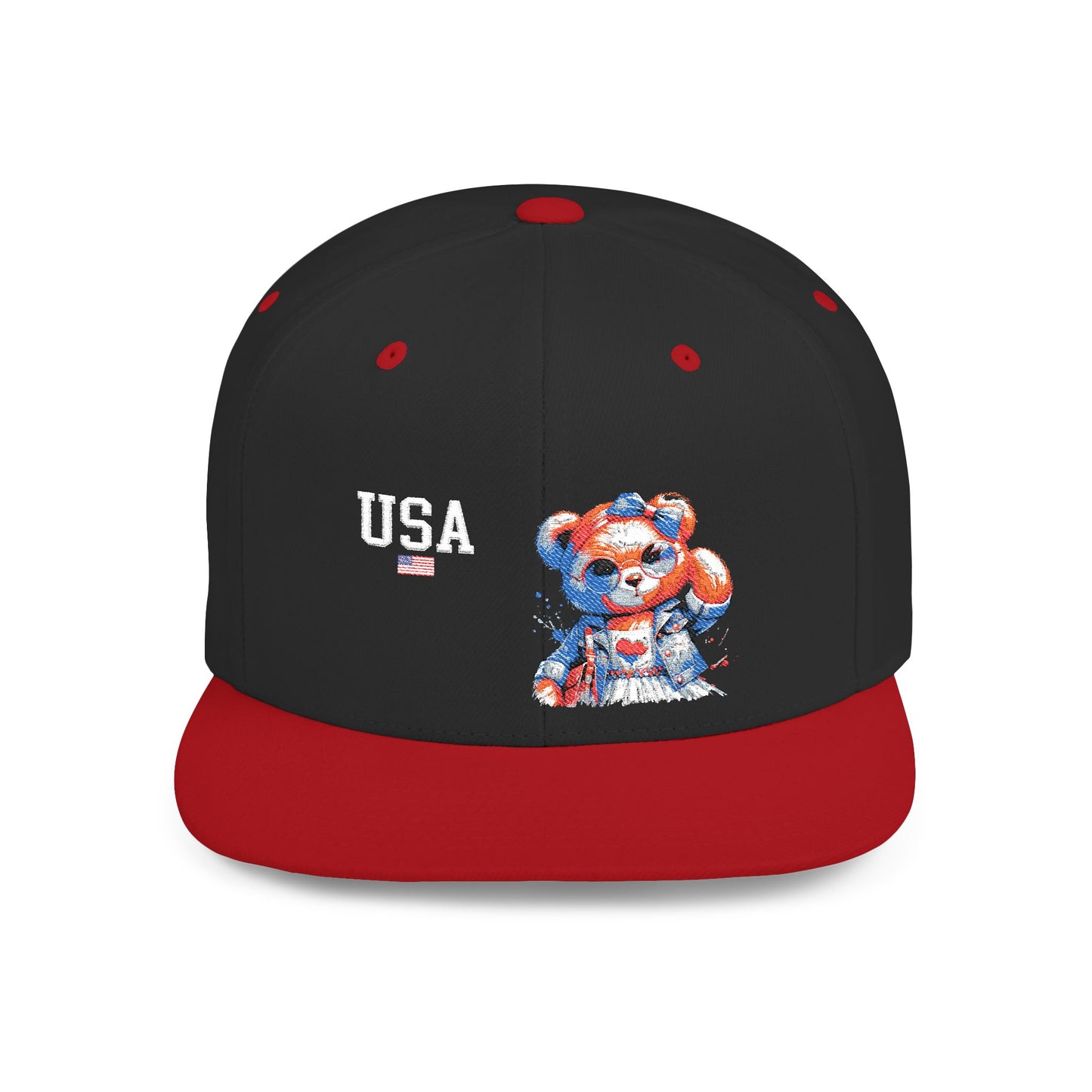 Princess Grace  TEAM USA  Flat Bill Snapback Hat