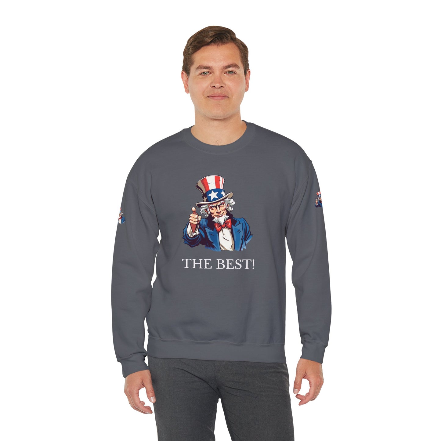 Princess Grace TEAM USA  Unisex Heavy Blend Crewneck Sweatshirt