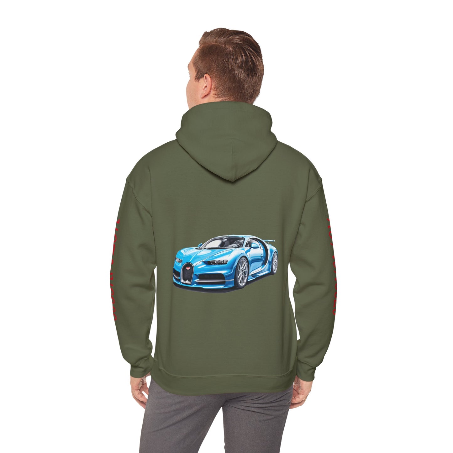 Princess Grace  Cool Car Graphic Hoodie Hot Wheels Design for Auto Enthusiasts