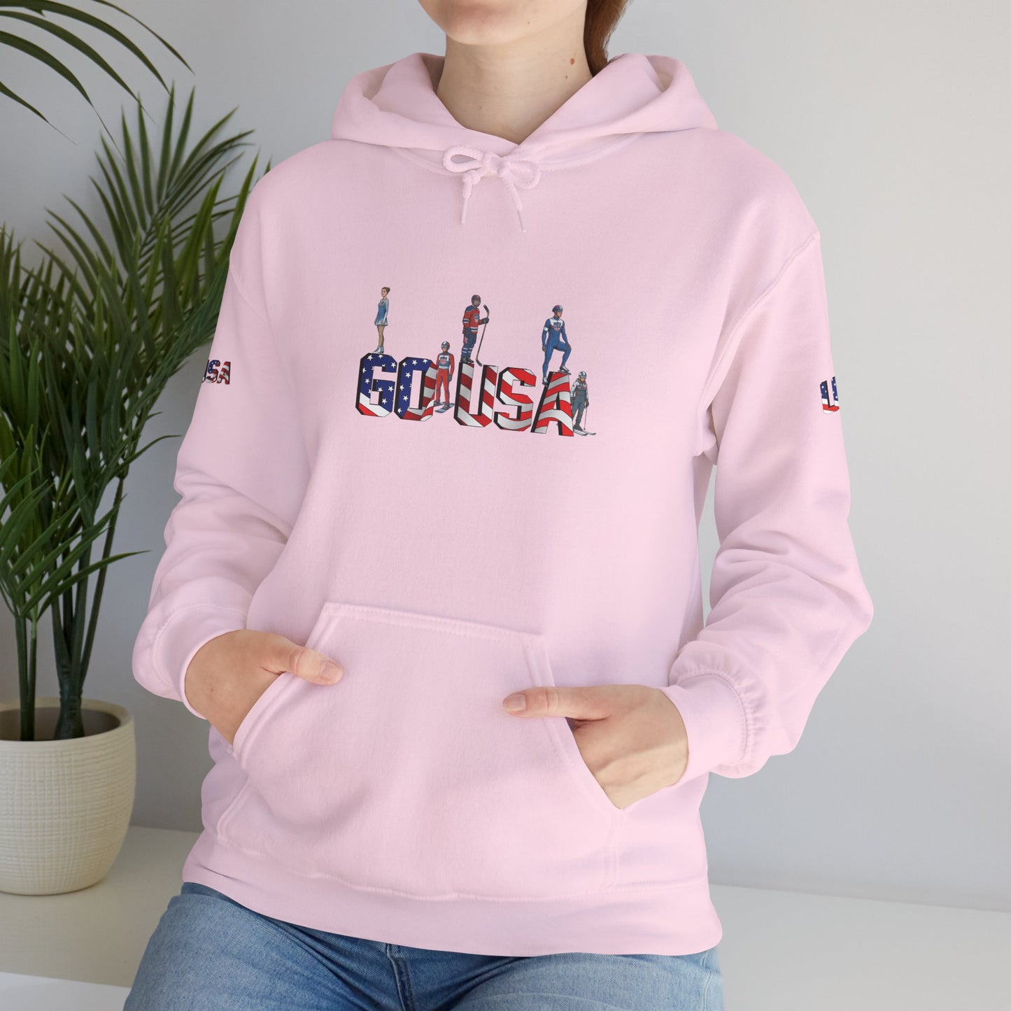 Princess Grace  TEAM USA  Unisex Heavy Blend  Hooded Sweatshirt